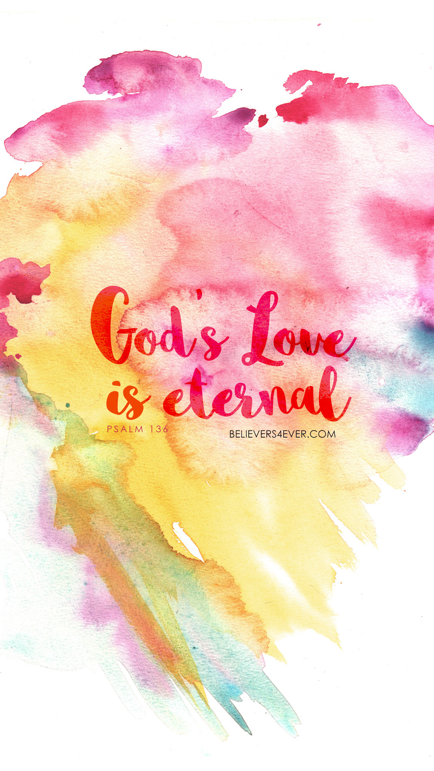 1440x2561 God's love is eternal Free Christian wallpaper HD and HQ