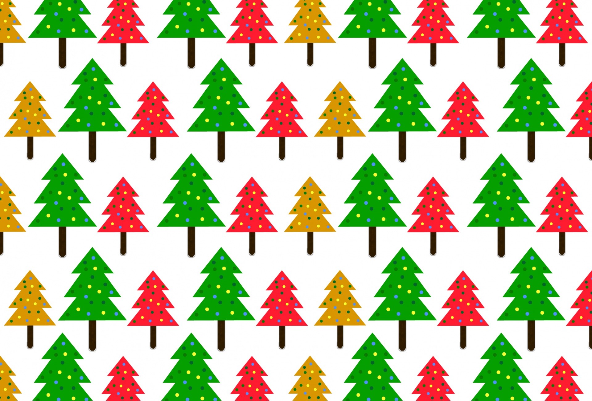 1920x1301 Christmas Trees Pattern Background