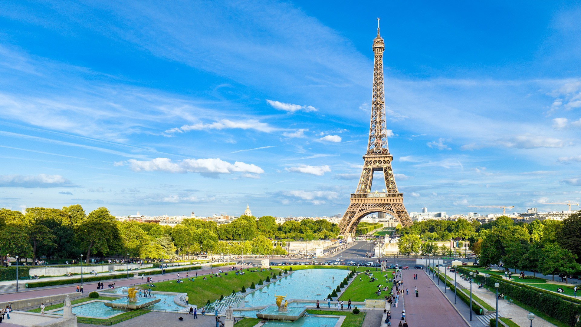 1920x1080 Eiffel Tower-Paris, France