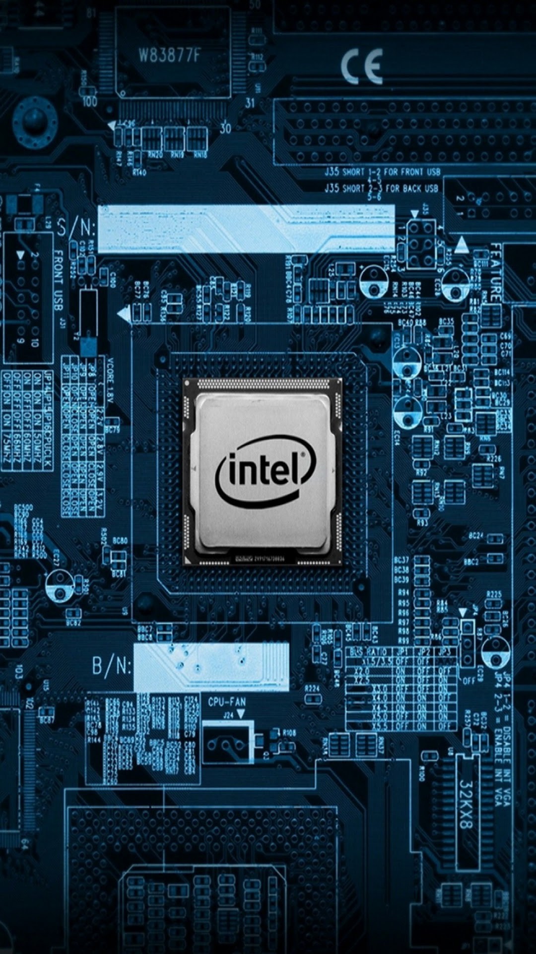 1080x1920 Click here to download  pixel Intel CPU Motherboard Internals  Galaxy Note HD Wallpaper