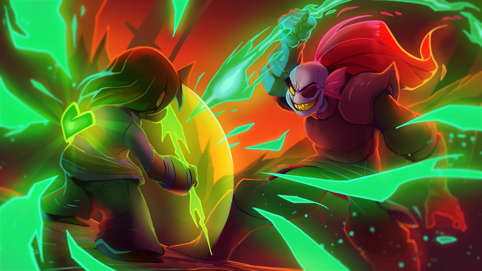 1920x1080 Undertale Wallpapers (boss battles of genocide, neutral, and pacifist  endings)