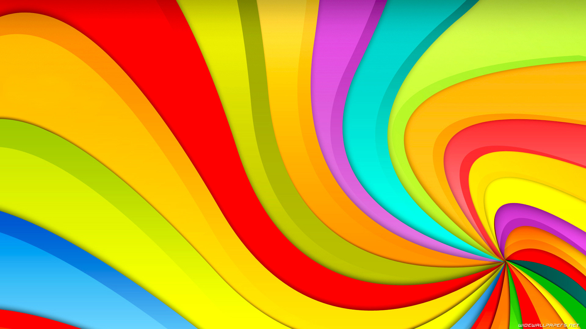1920x1080 Colorful Abstract Lines Wallpaper