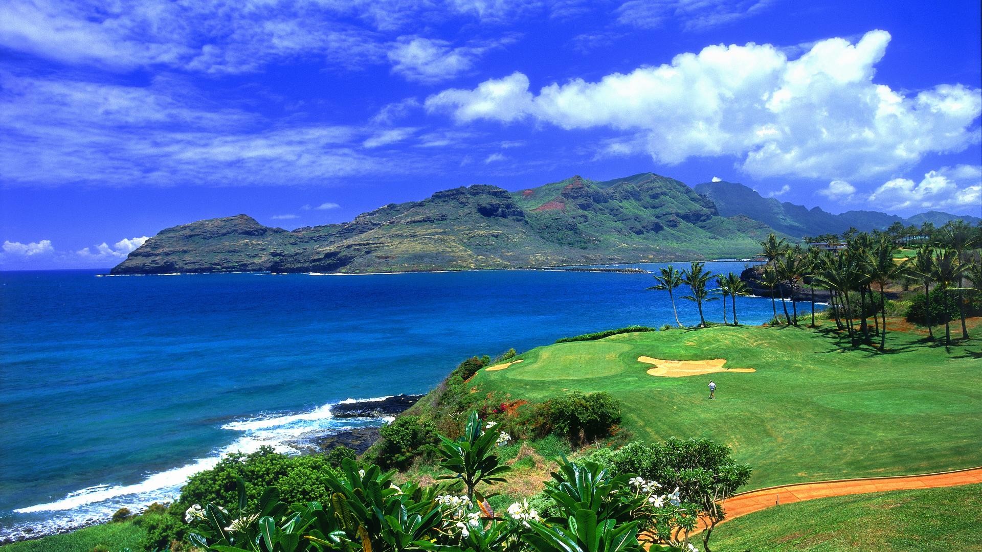 1920x1080 Download Background - Golf Hawaii - Free Cool Backgrounds and Wallpapers  for your Desktop Or Laptop.