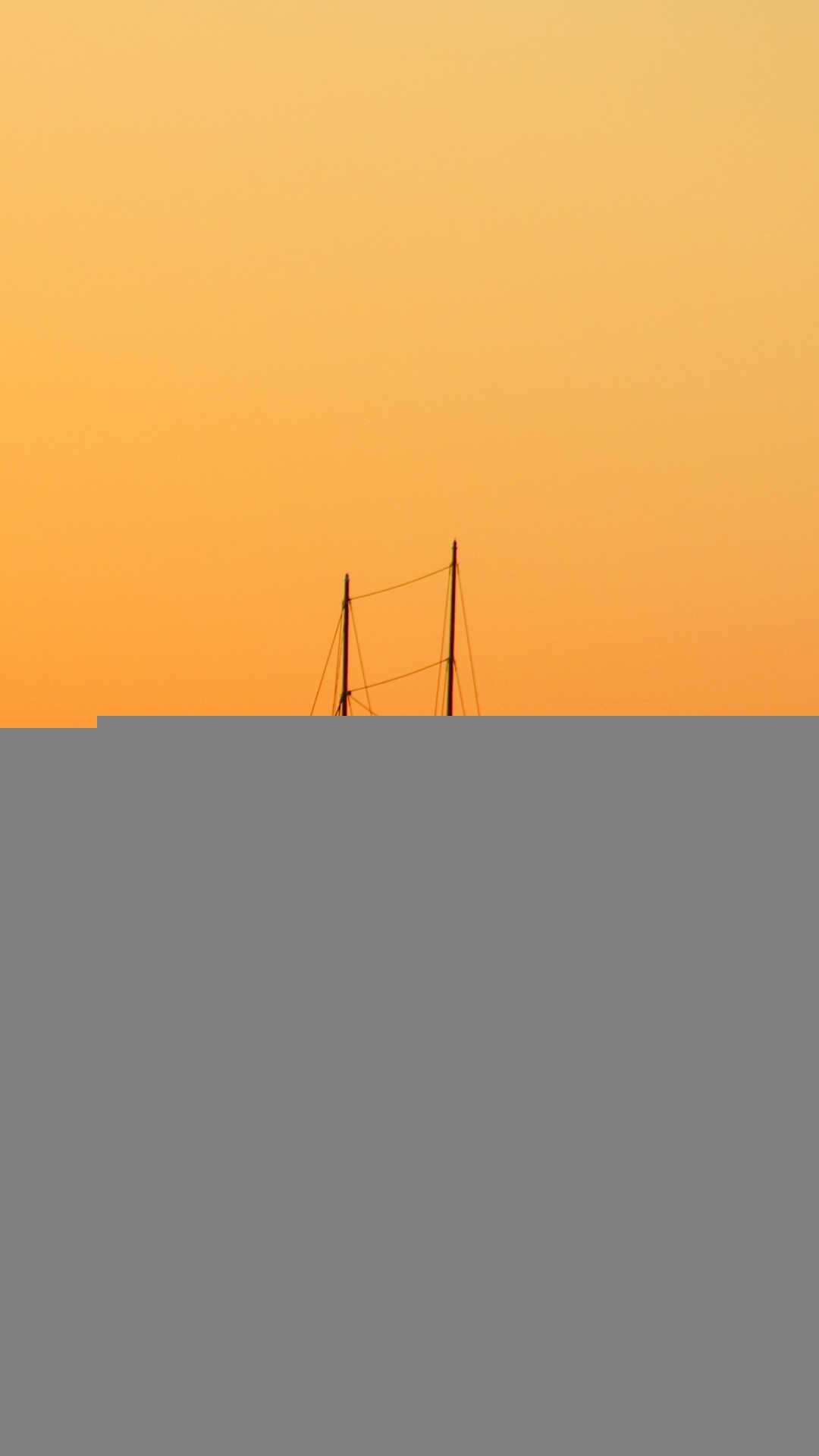 1080x1920 Sea Sail Boat Horizon iPhone 8 wallpaper