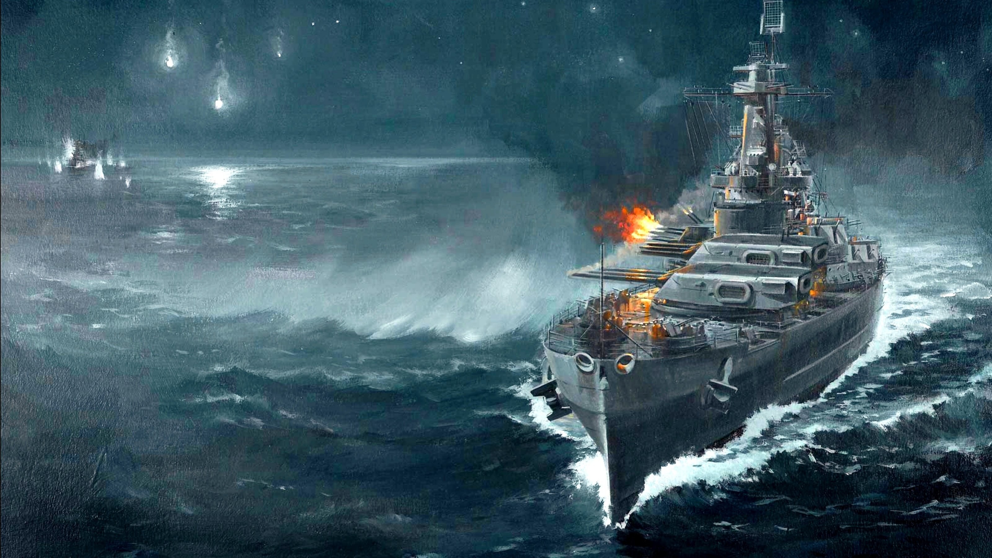 3200x1800 Video Game - World of Warships Wallpaper