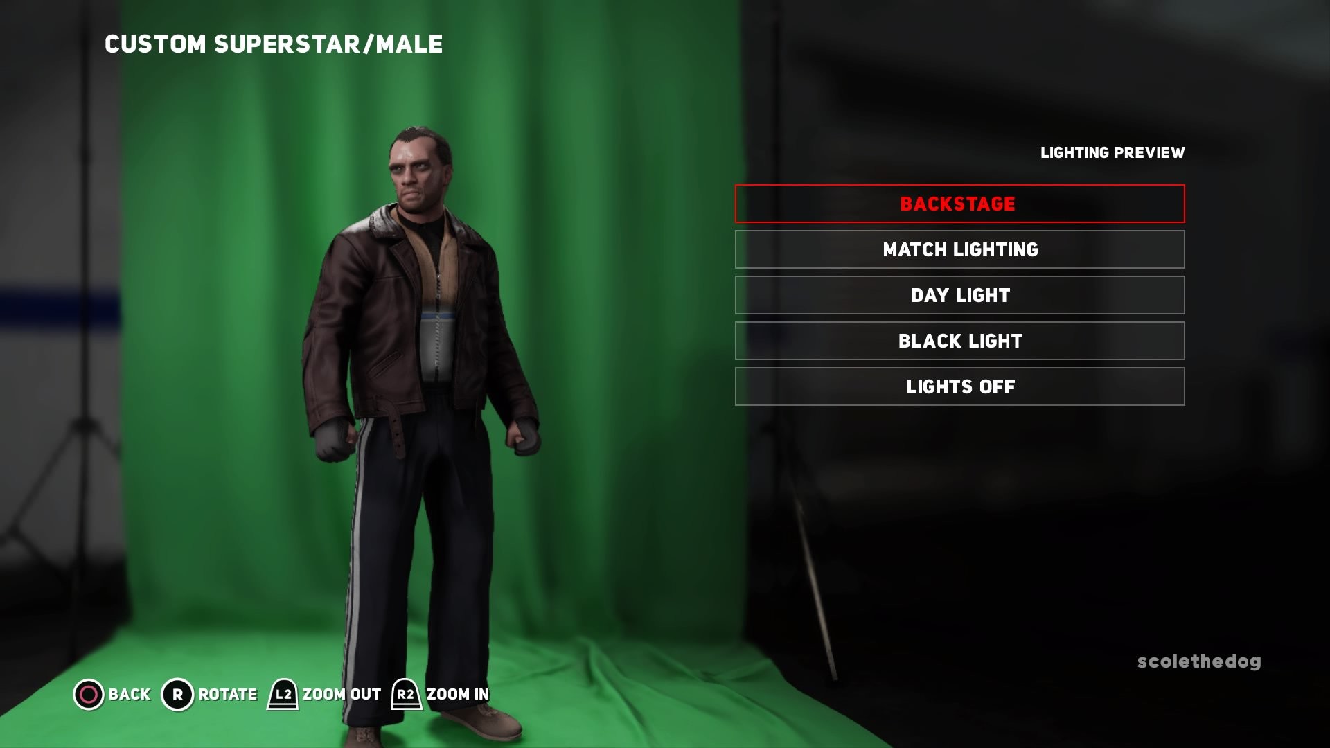 1920x1080 [WWE2K18] Niko Bellic from Grand Theft Auto IV ...