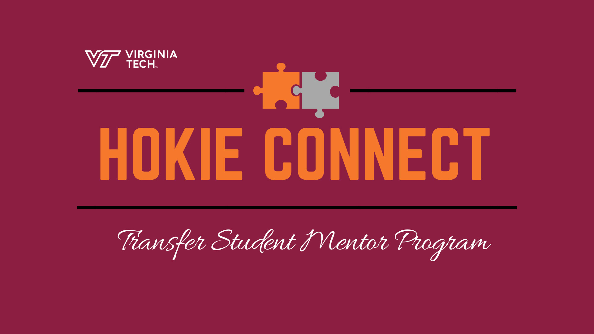 1920x1080 This program connects incoming transfer students with currently enrolled Virginia  Tech transferred students for their ...