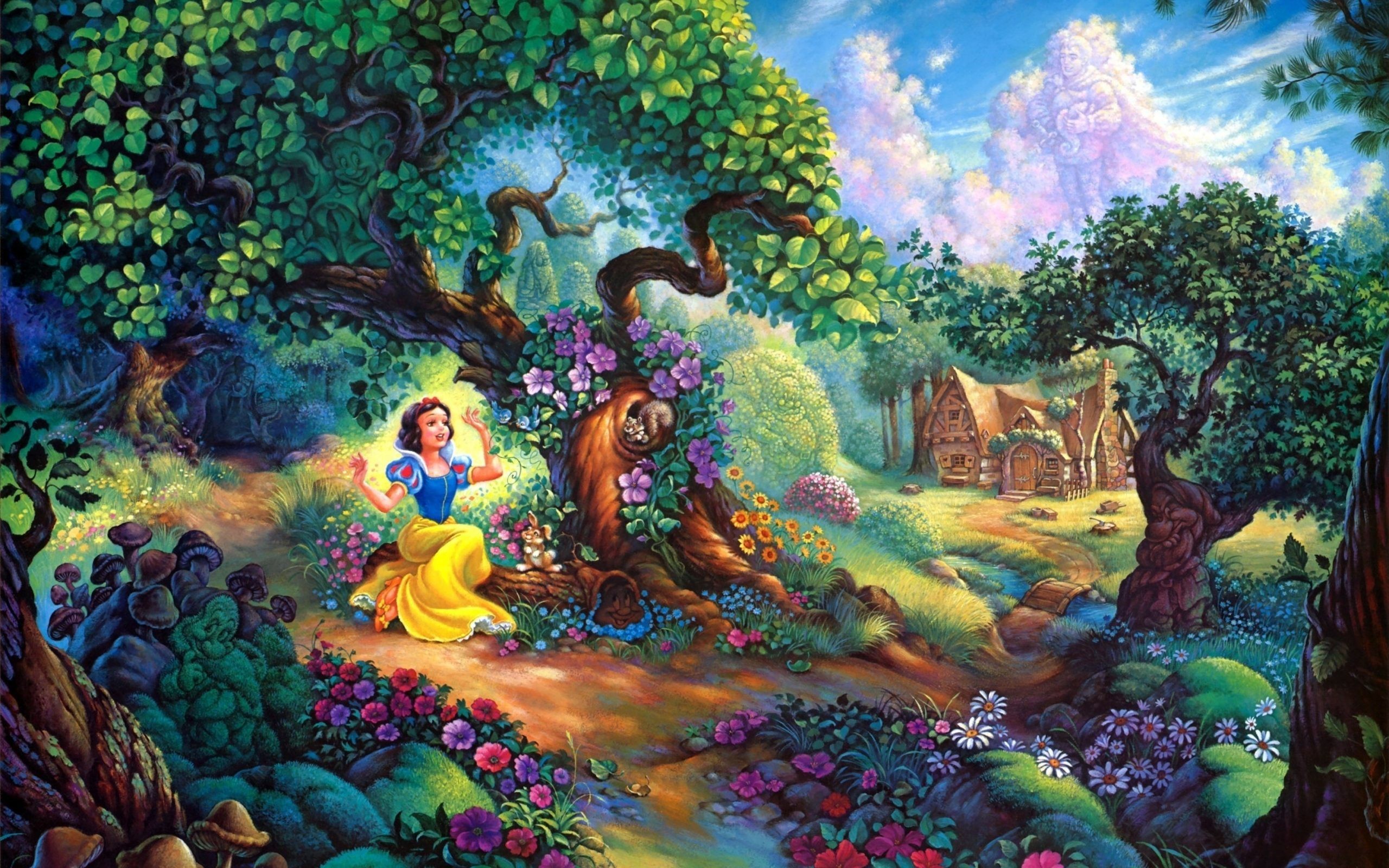 2560x1600 Disney Snow White Fairy Tale Wallpaper HD Download 