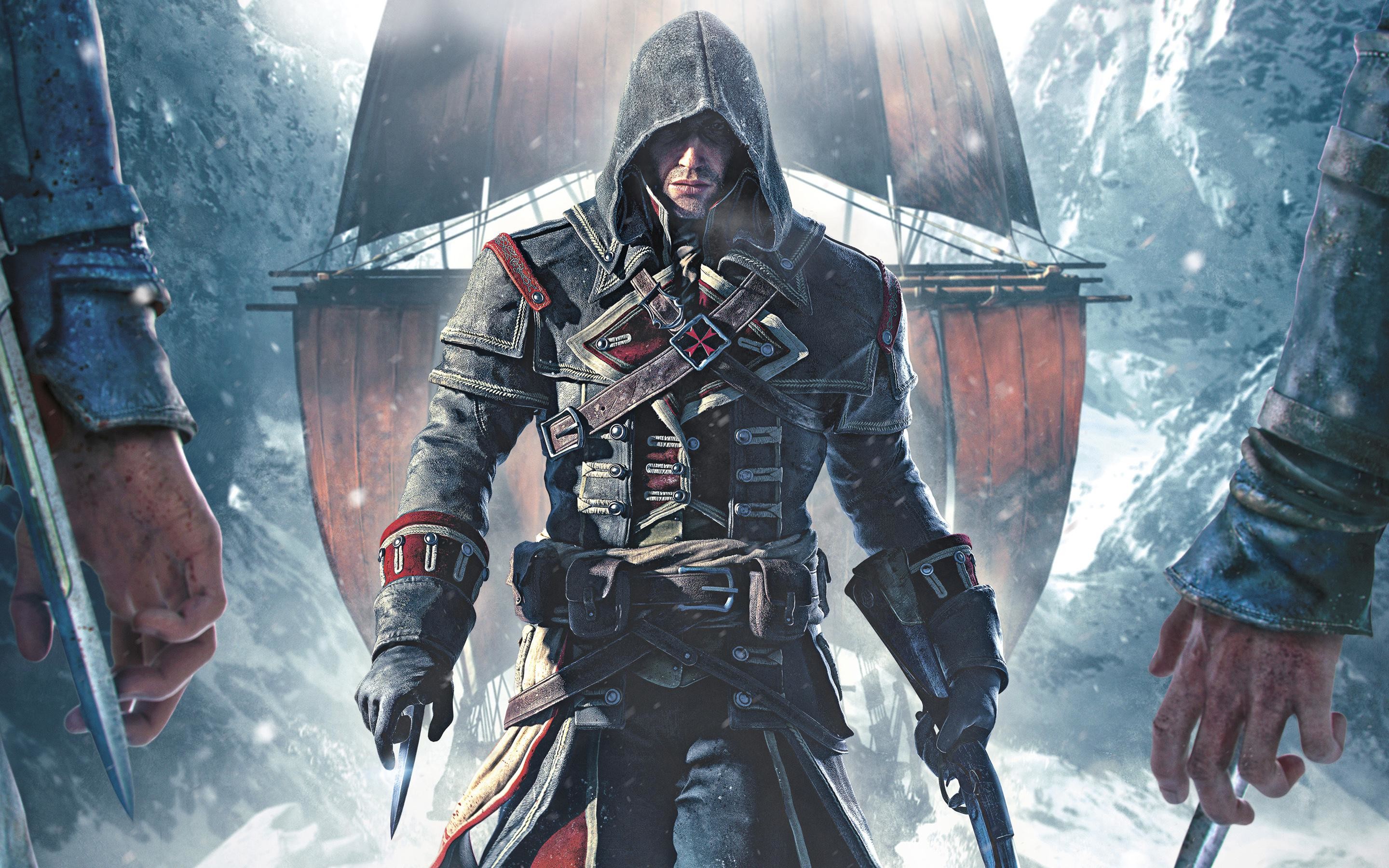 2880x1800 GrÃ¶Ãeres Bild anzeigen. Assassins Creed Rogue Wallpaper 01