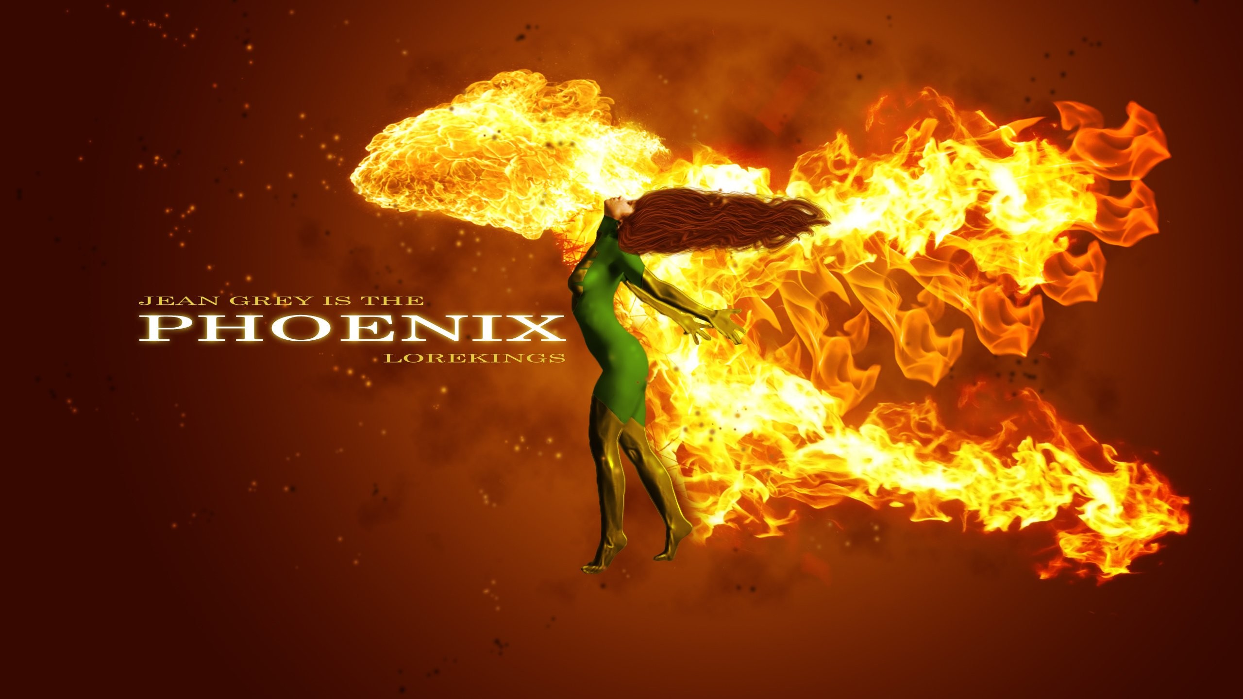 2560x1440 Phoenix Marvel