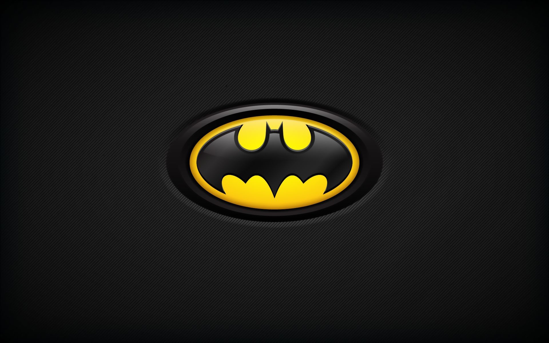 1920x1200 Batman Logo Black Background Wallpaper