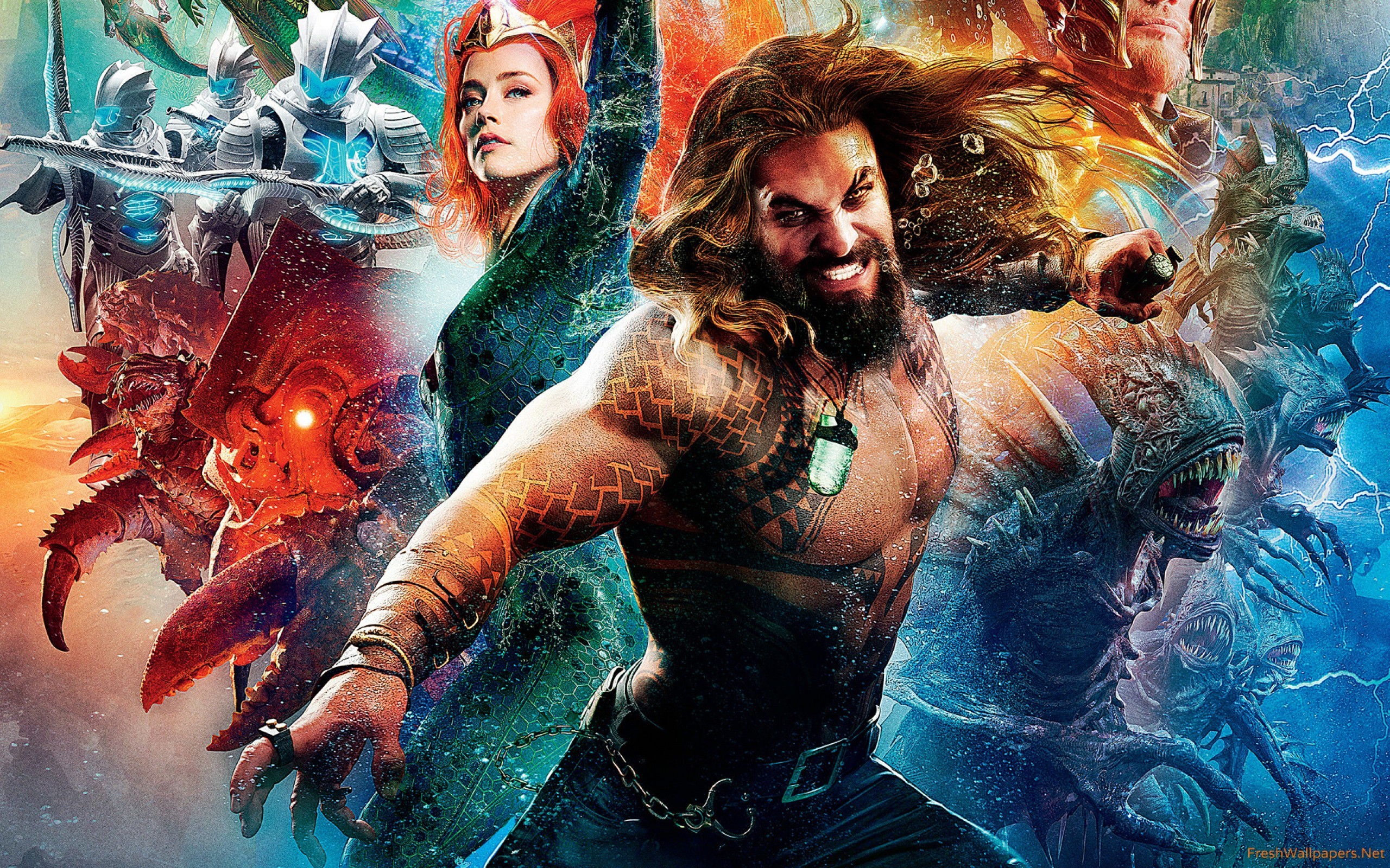 2560x1600 Aquaman 2018 Movie wallpaper