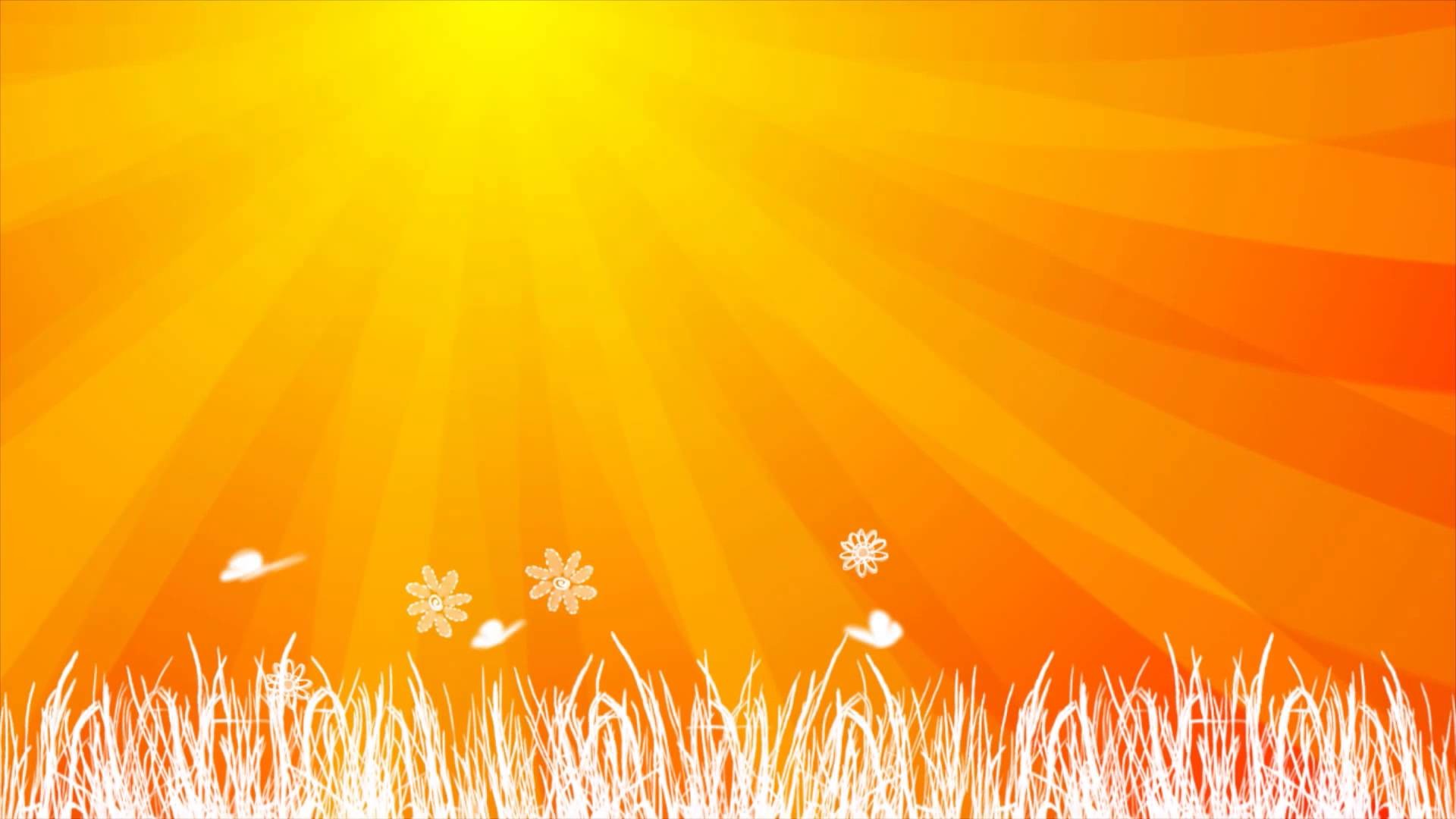 1920x1080 Orange Sun Background Animation HD - YouTube