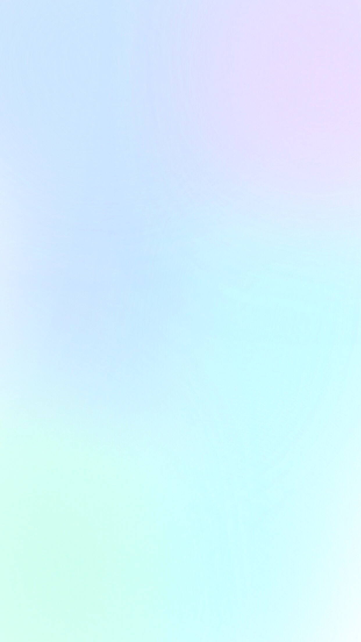 1242x2208 Pastel blue purple mint ombre (gradient) phone wallpaper
