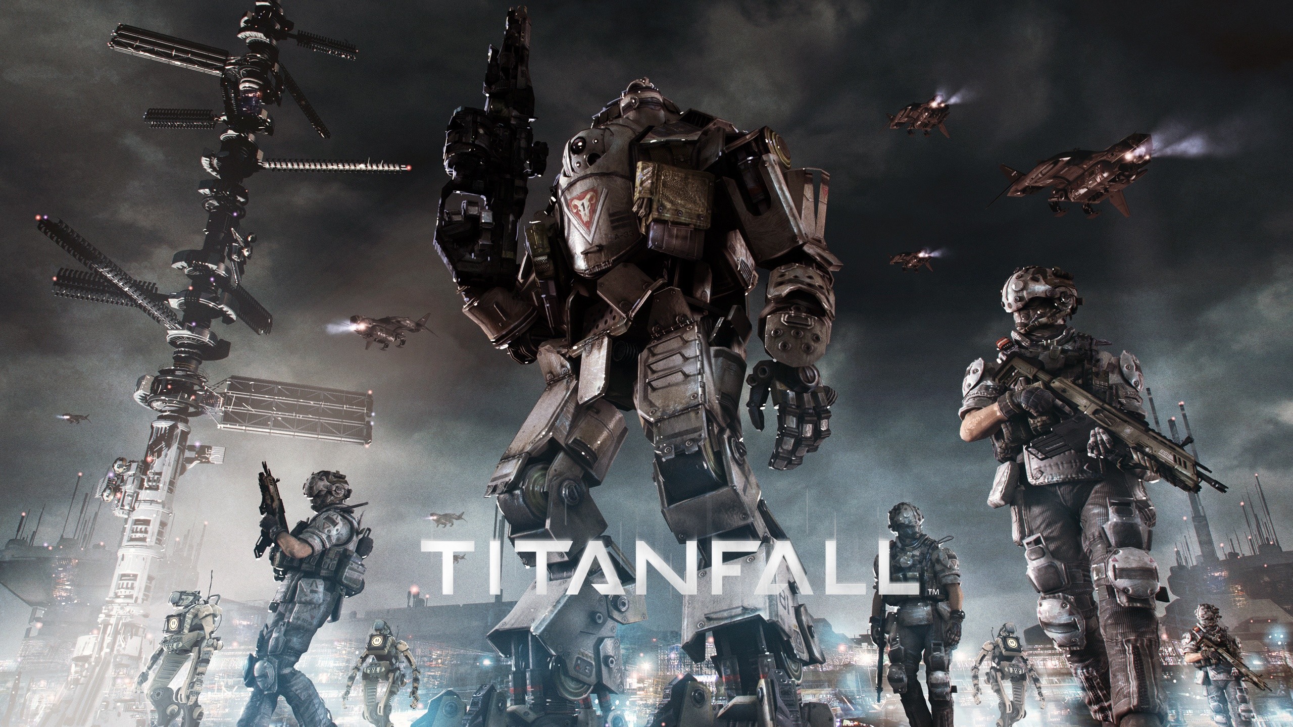 2560x1440 Titanfall, Video Games, Mech Wallpapers HD / Desktop and Mobile Backgrounds