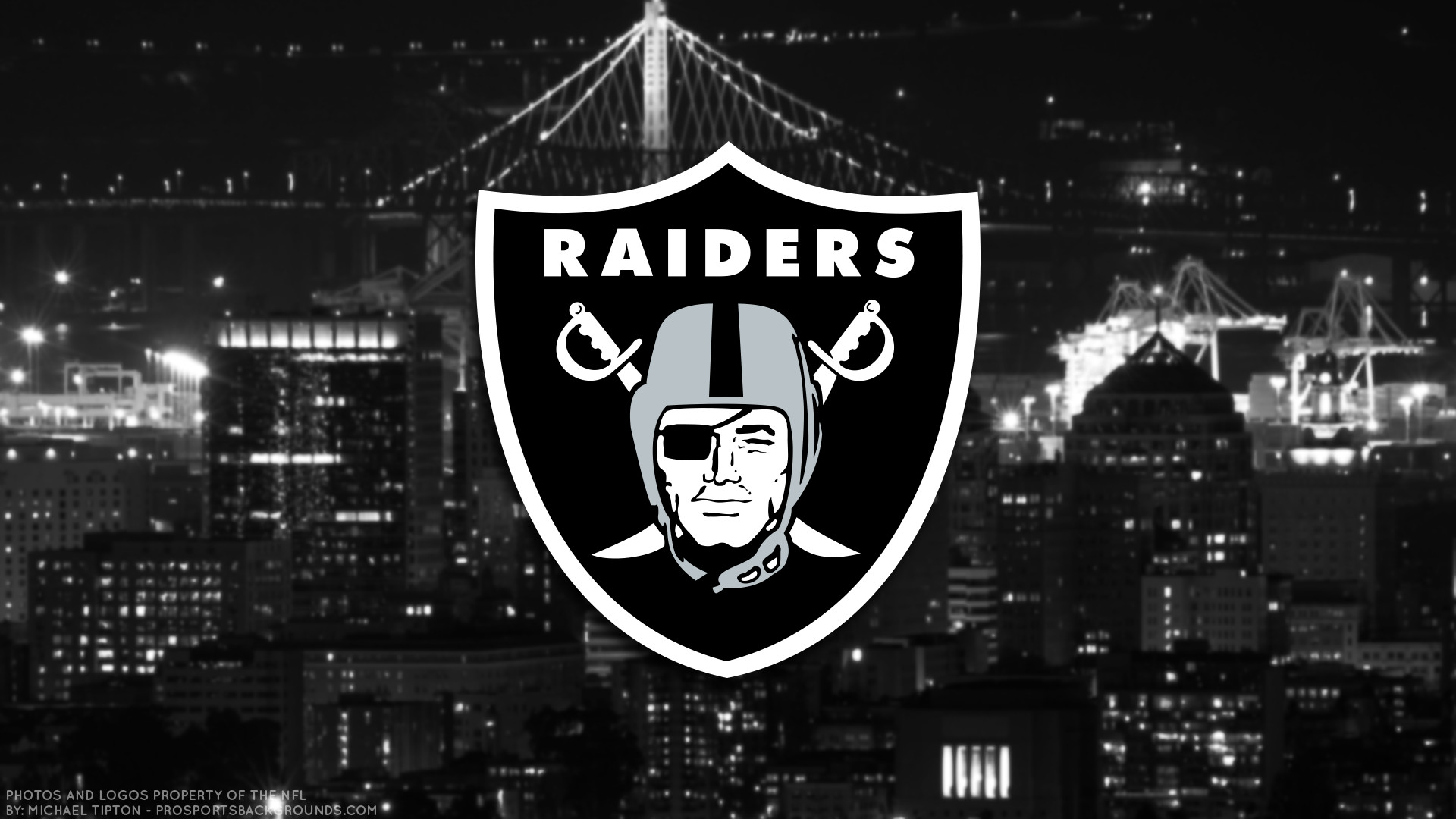 1920x1080 ... Oakland Raiders 2017 football logo wallpaper pc desktop computer