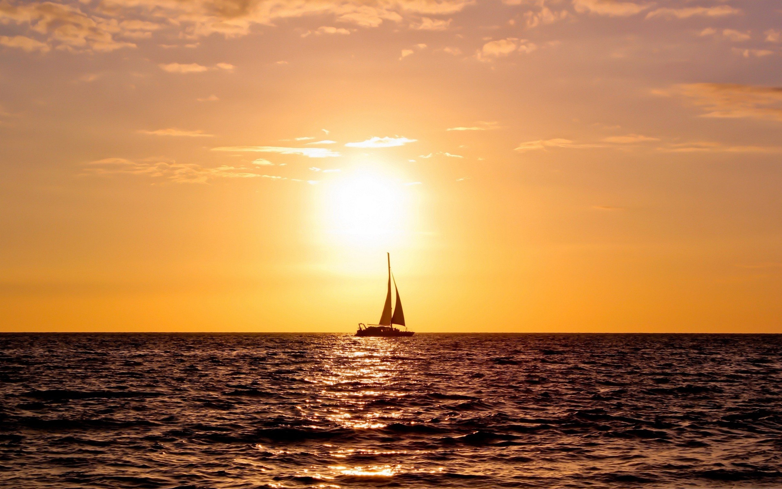 2560x1600 photography sunset water sea sailing ship sailing wallpaper and background
