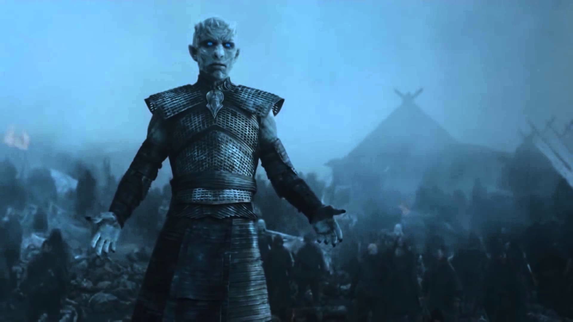 1920x1080 Game of Thrones - John Snow and the Night's King Staredown