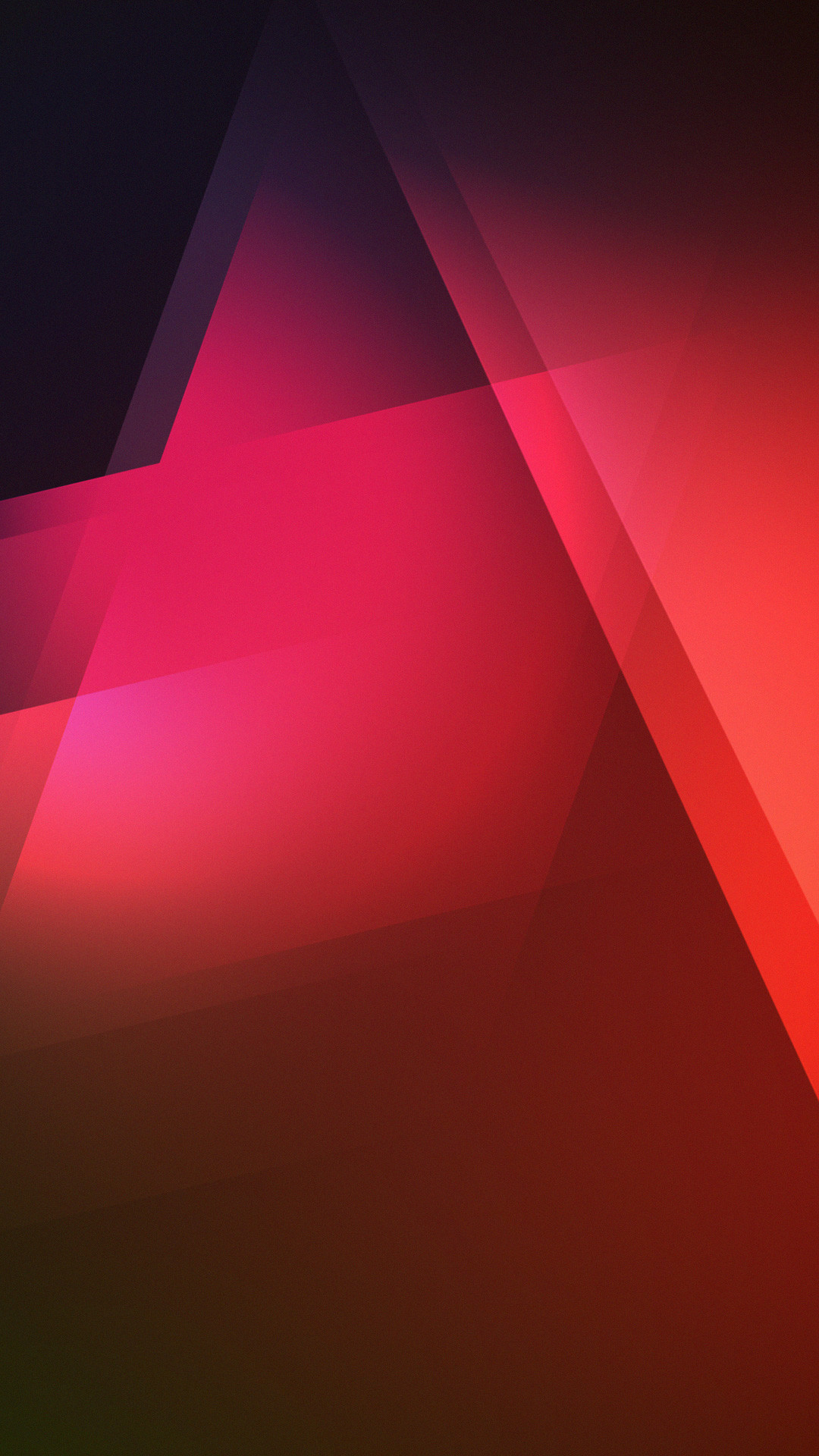 1080x1920 Red Triangles Gradient Shadows iPhone 6 Plus HD Wallpaper ...
