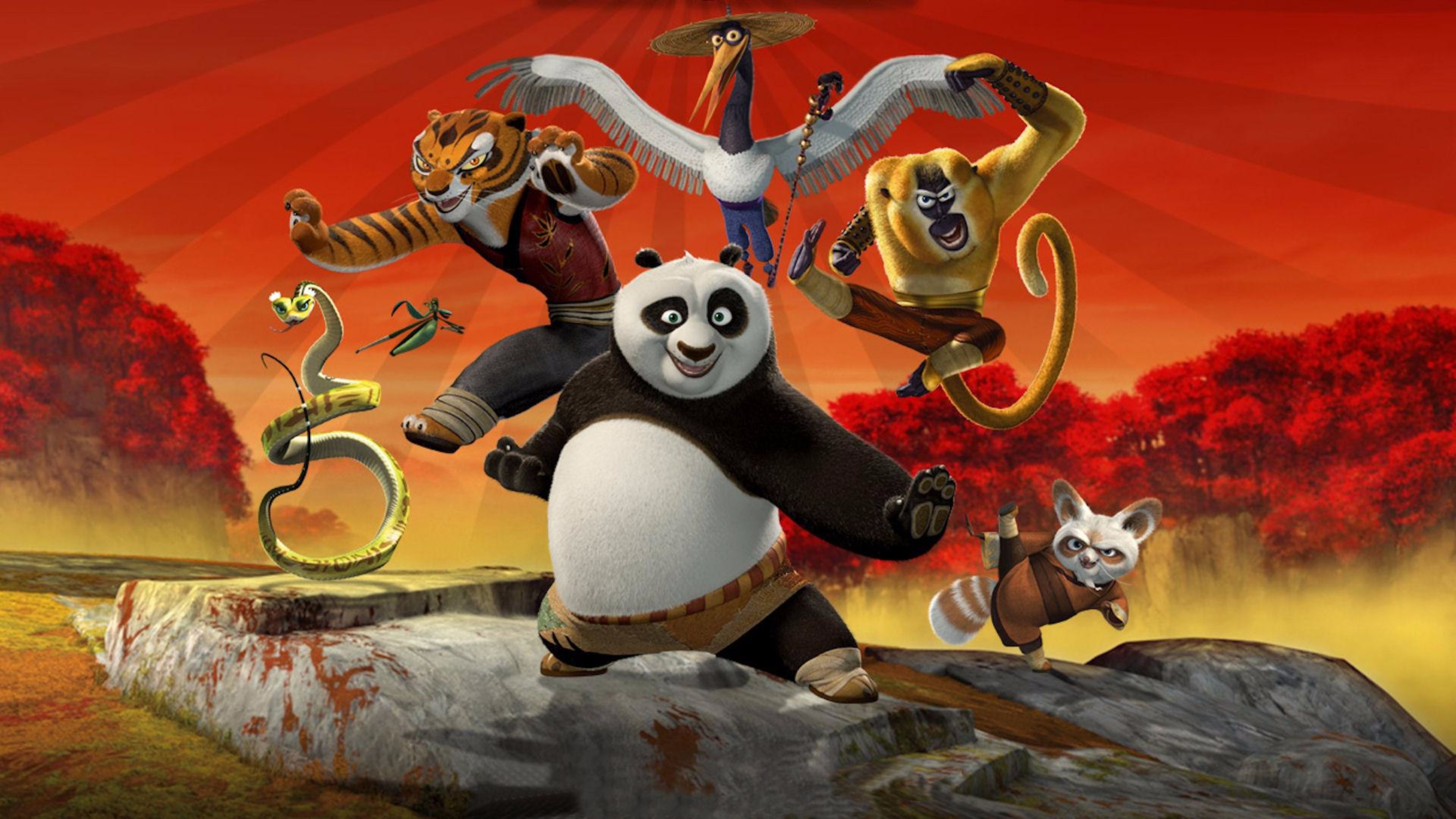 3840x2160 Kung Fu Panda 3 Background