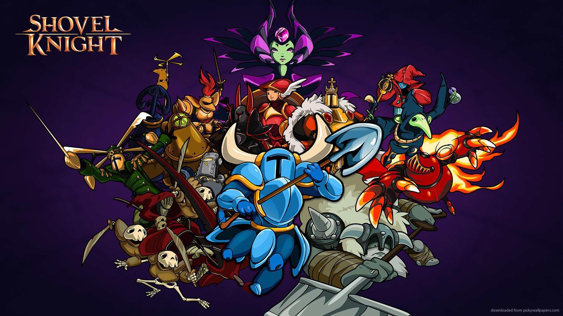 1920x1080 2014 Shovel Knight Video Game Wallpaper picture