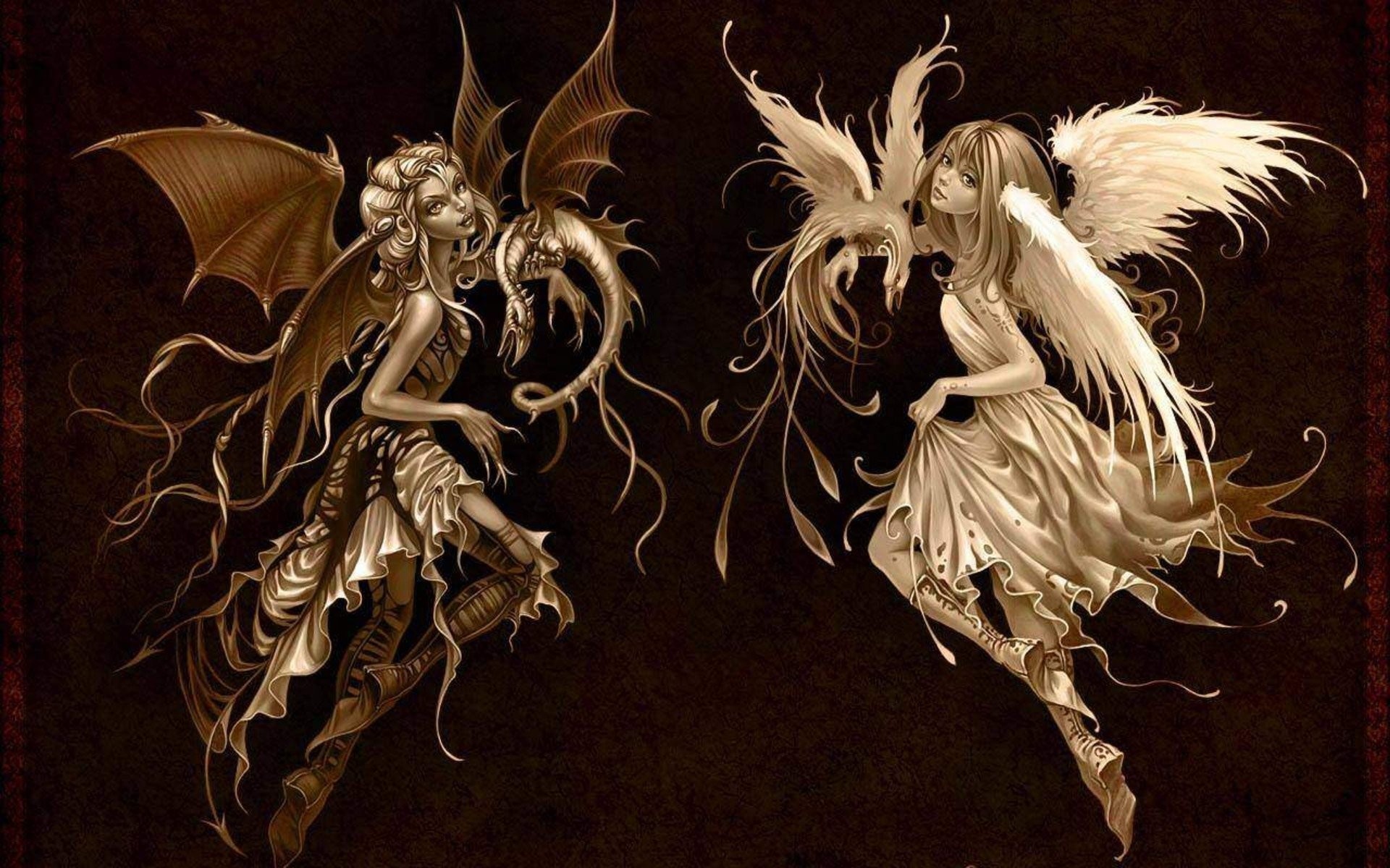 1920x1200 Angels And Demons Wallpapers | Top 826 Angels And Demons Wallpapers