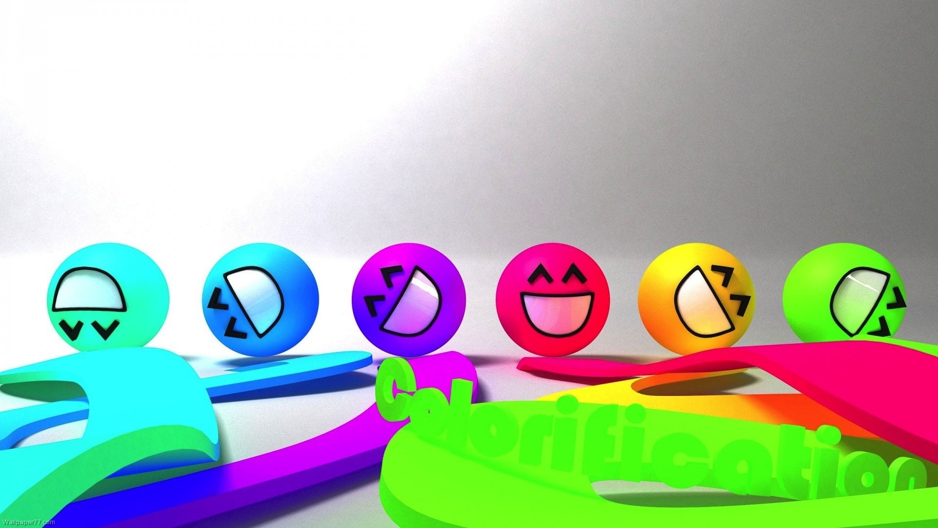 1920x1080 Smiley Face Wallpaper 403684. TAGS: Fun Colorful ...