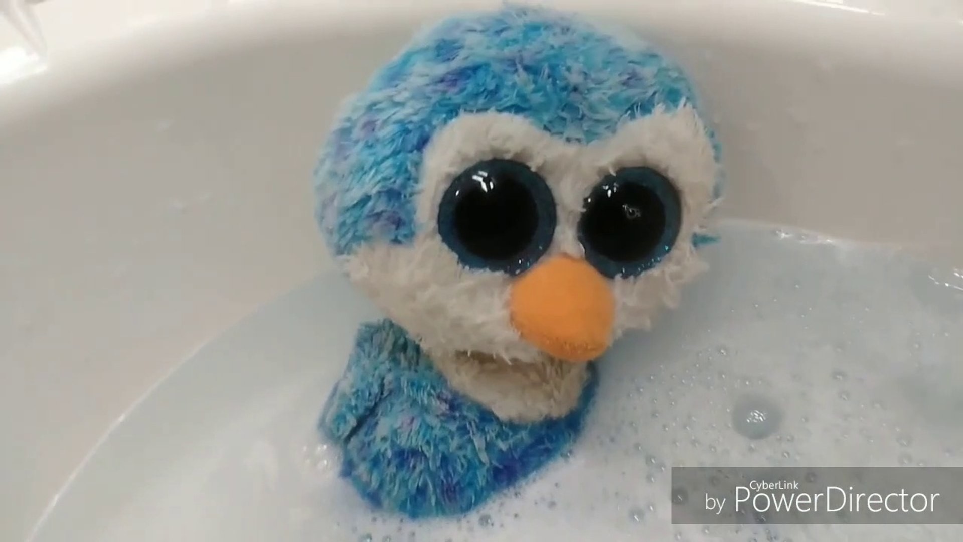1920x1080 TY beanie boos ice cube is taking a bath wash penguins
