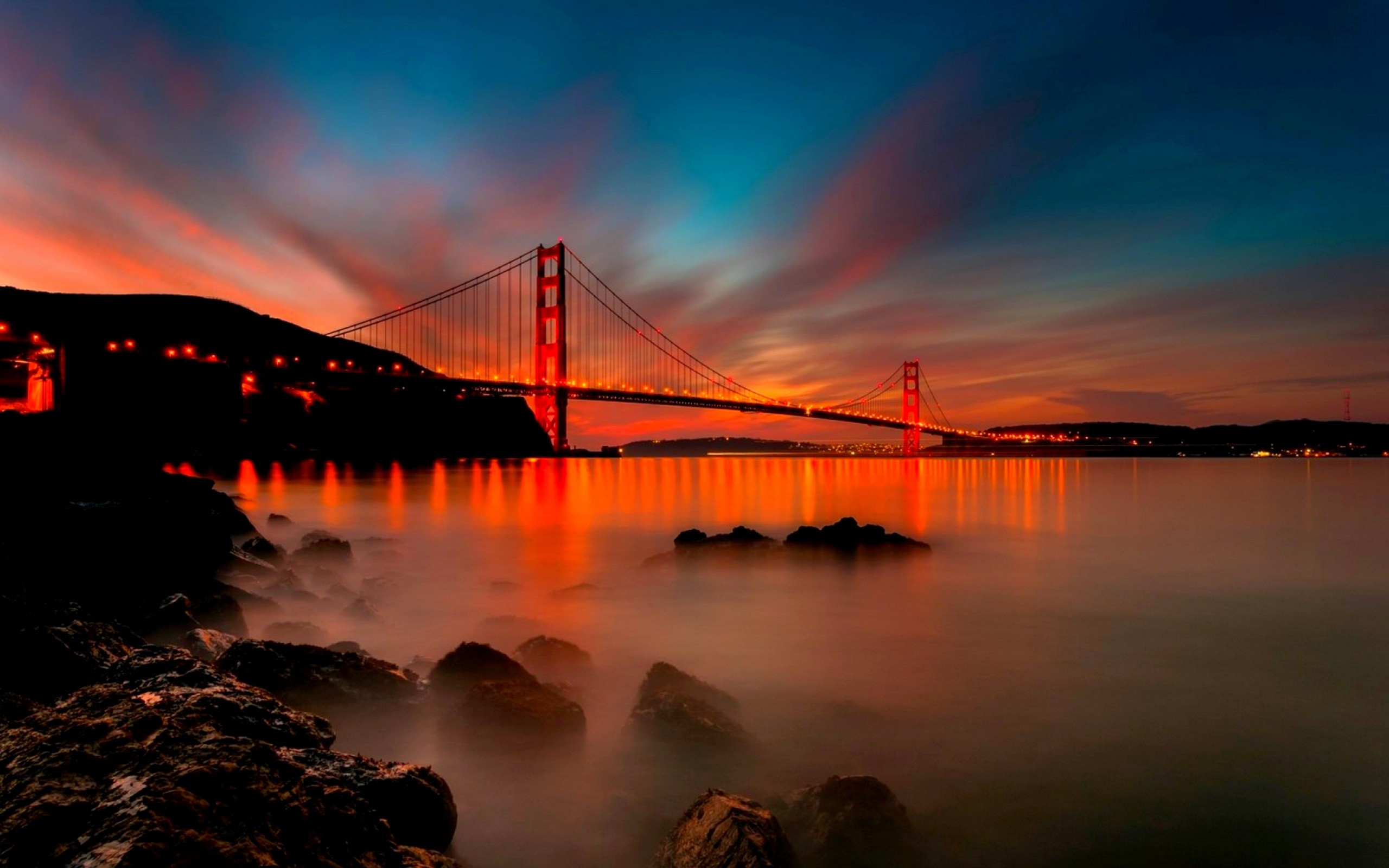2560x1600 HD Wallpaper | Background Image ID:372072.  Man Made Golden Gate