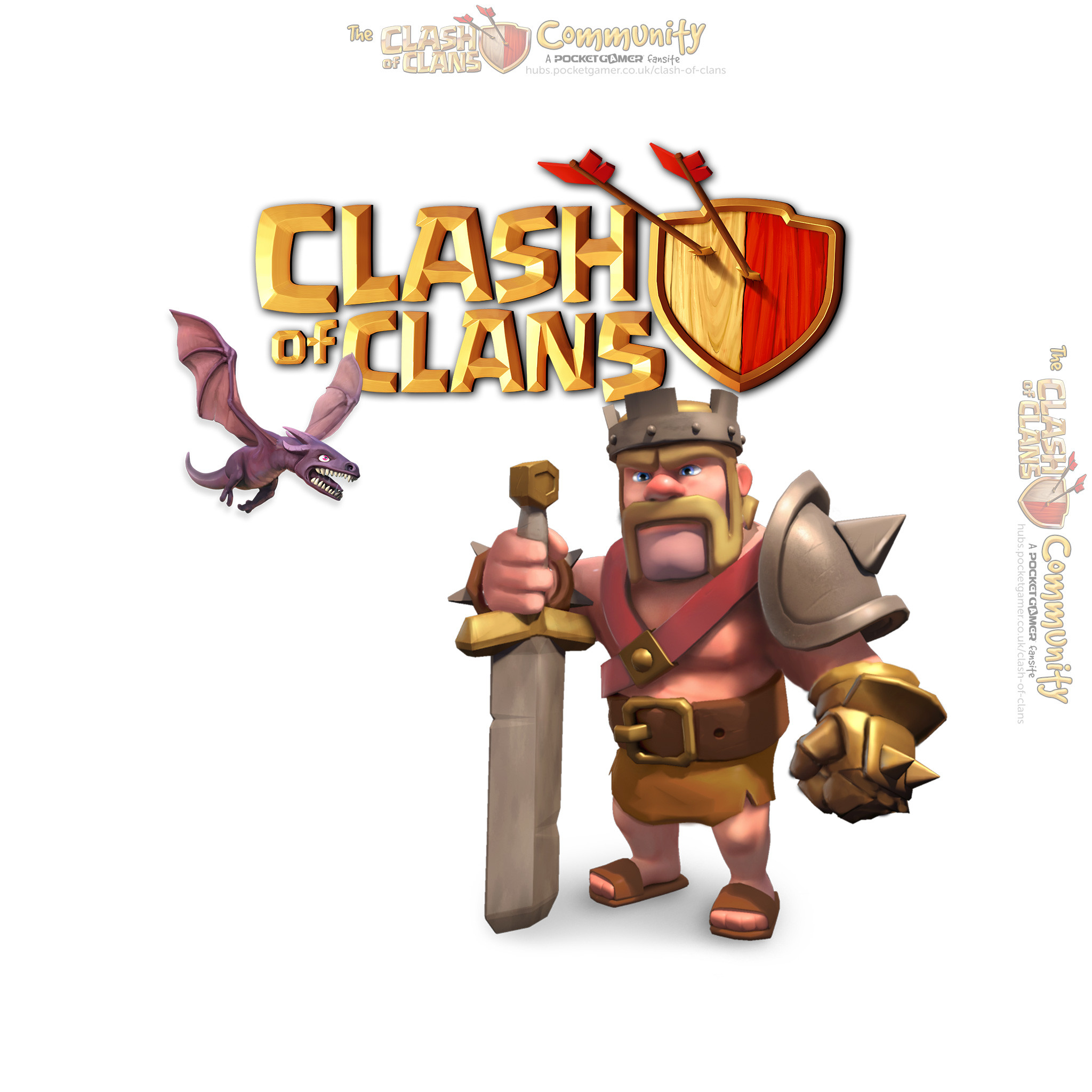 2048x2048 Clash of Clans iPad Wallpaper