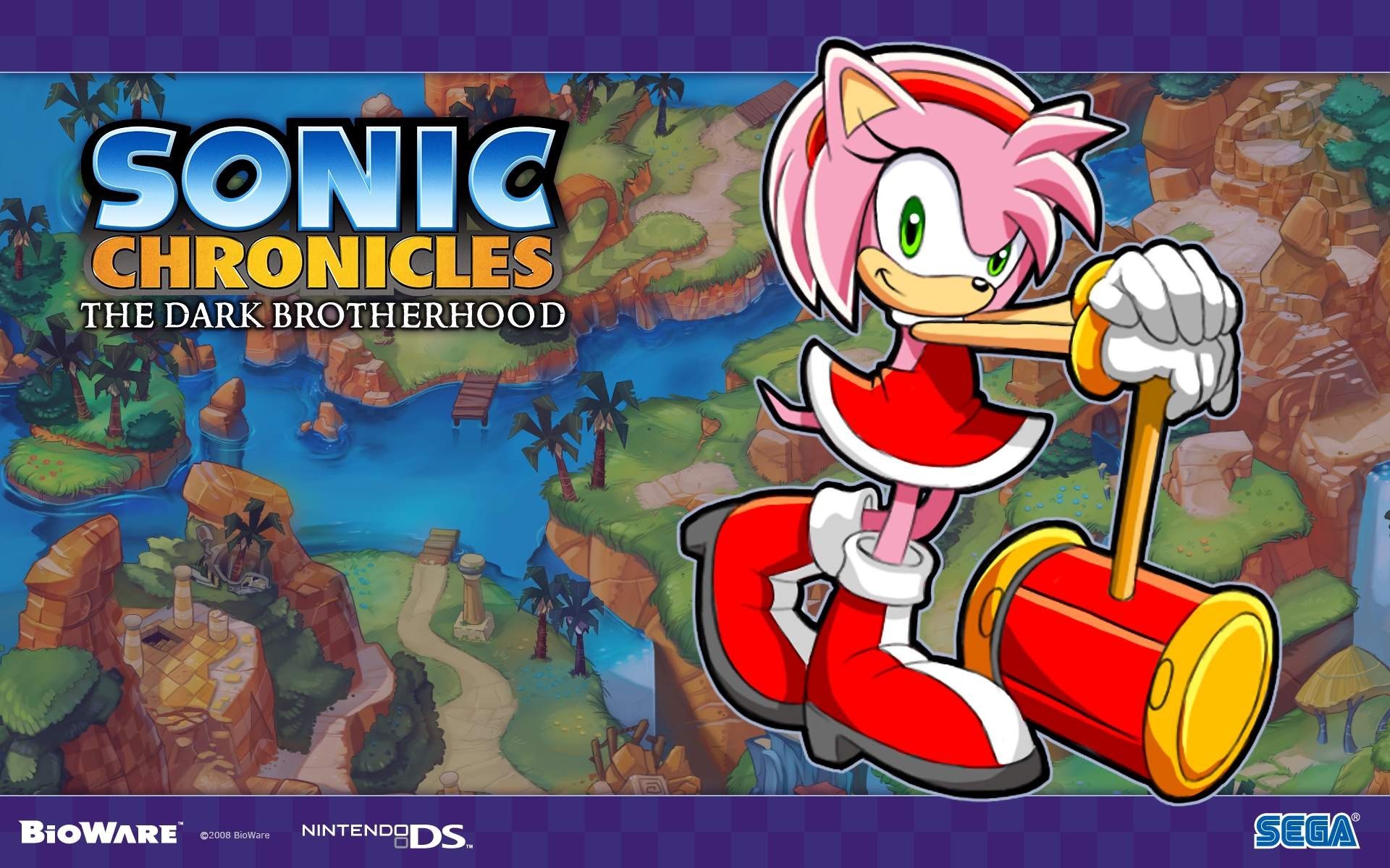 1920x1200 Video Game - Sonic Chronicles: The Dark Brotherhood Amy Rose Wallpaper
