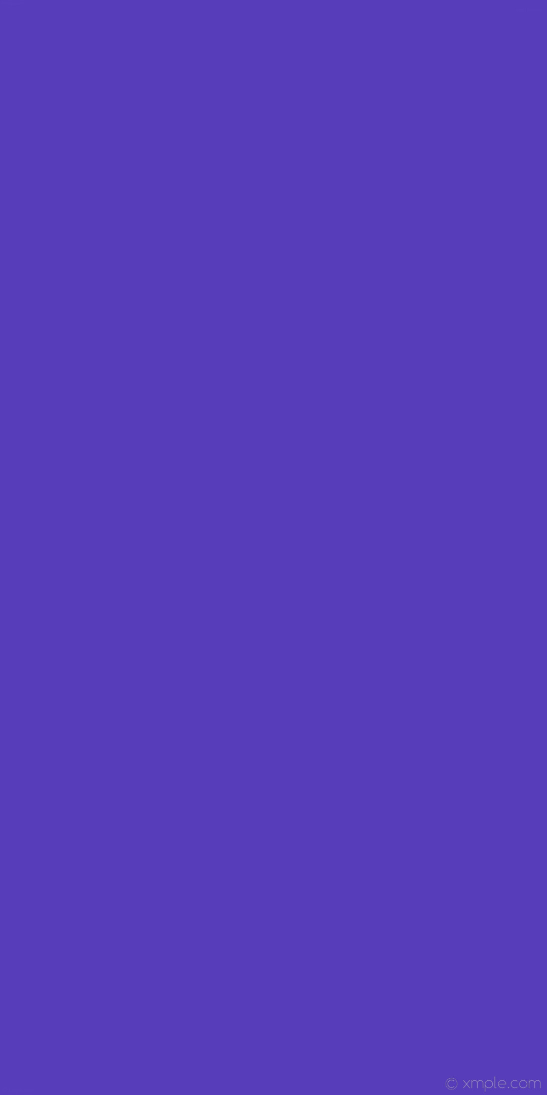 1080x2160 wallpaper plain solid color blue single one colour #583dba