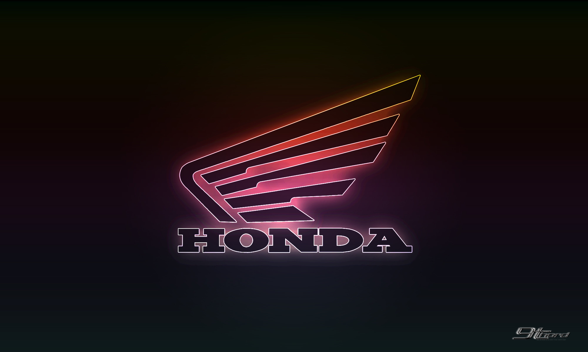2000x1200 Honda Racing Logo Wallpaper - image #17