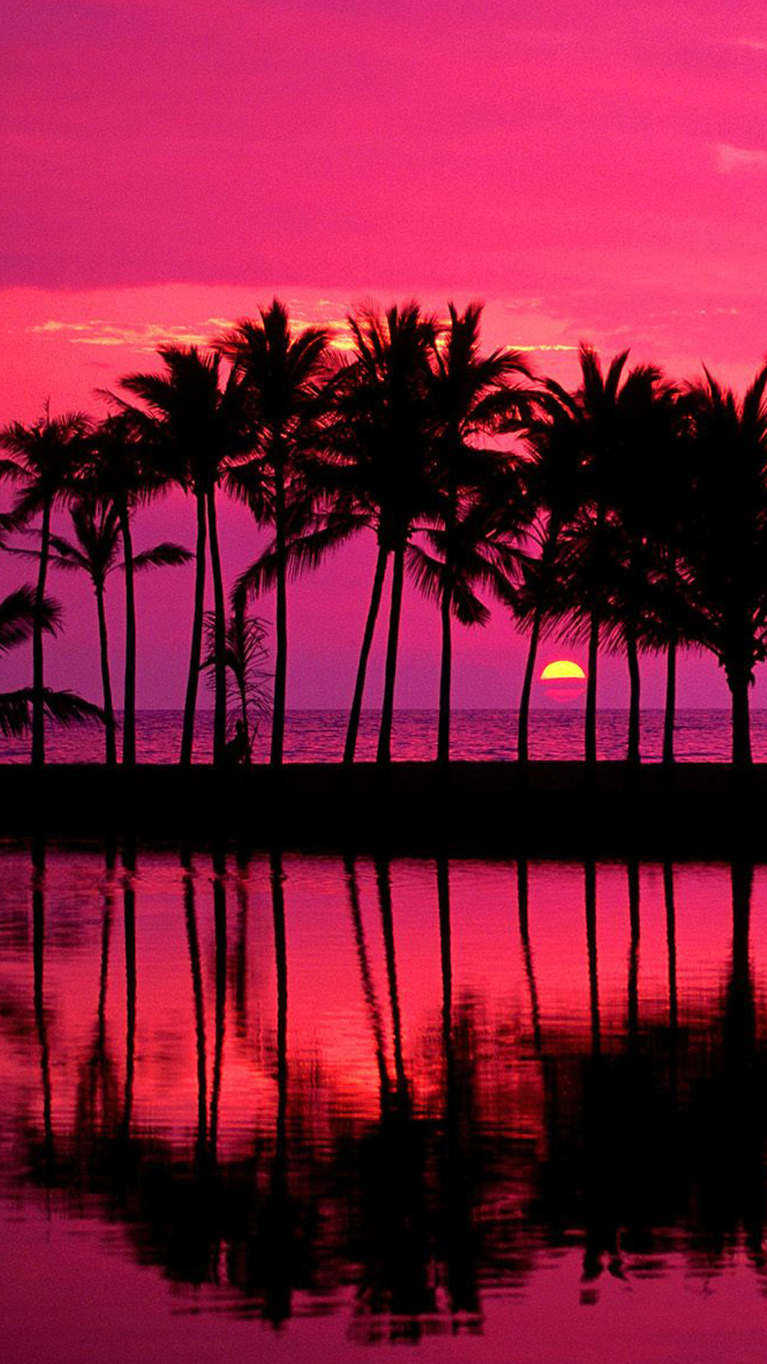 1080x1920 Hawaiian sunset Wallpapers for Galaxy S5