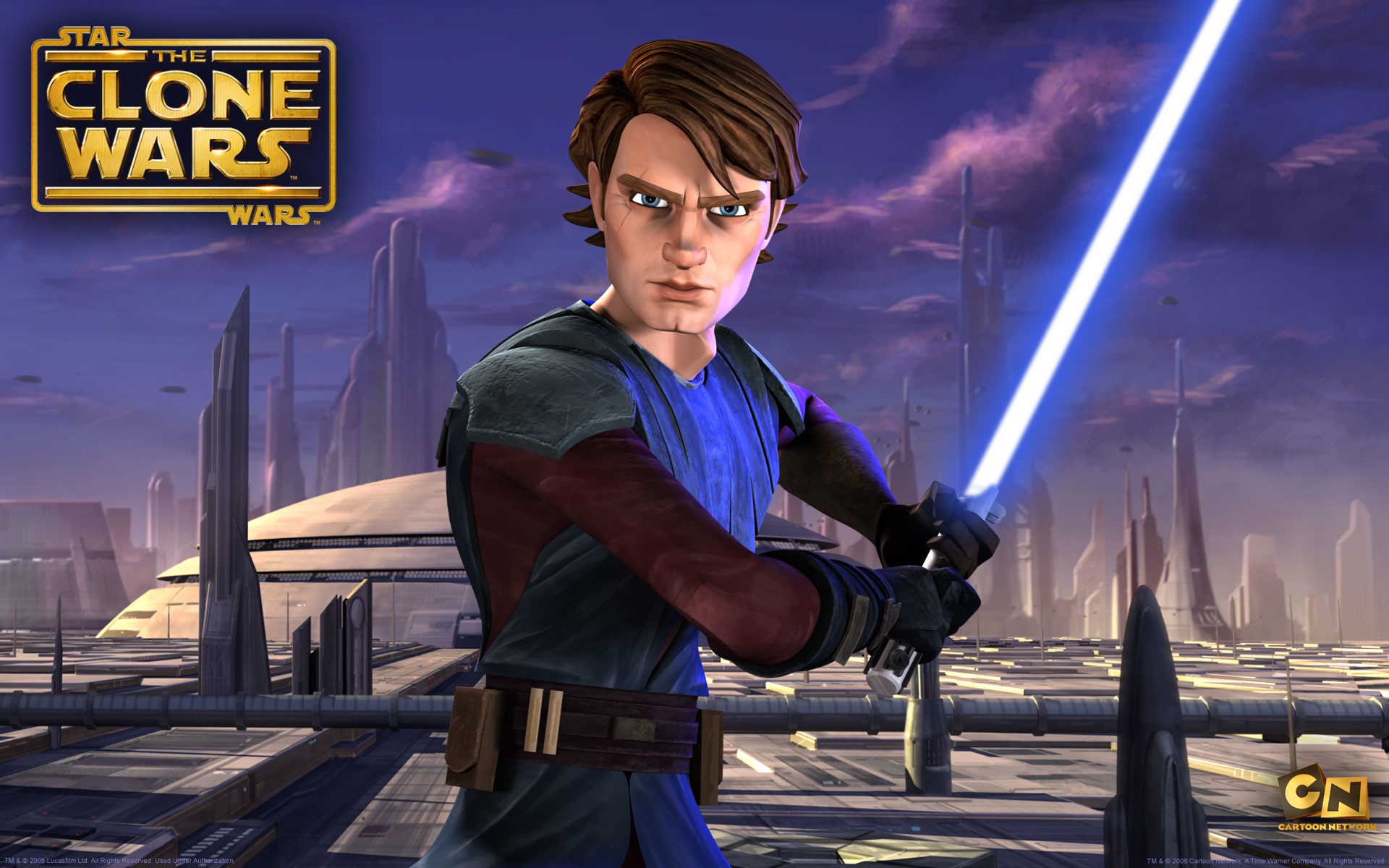 1920x1200 Anakin Skywalker from The Clone Wars wallpaper - Click picture for high  resolution HD wallpaper