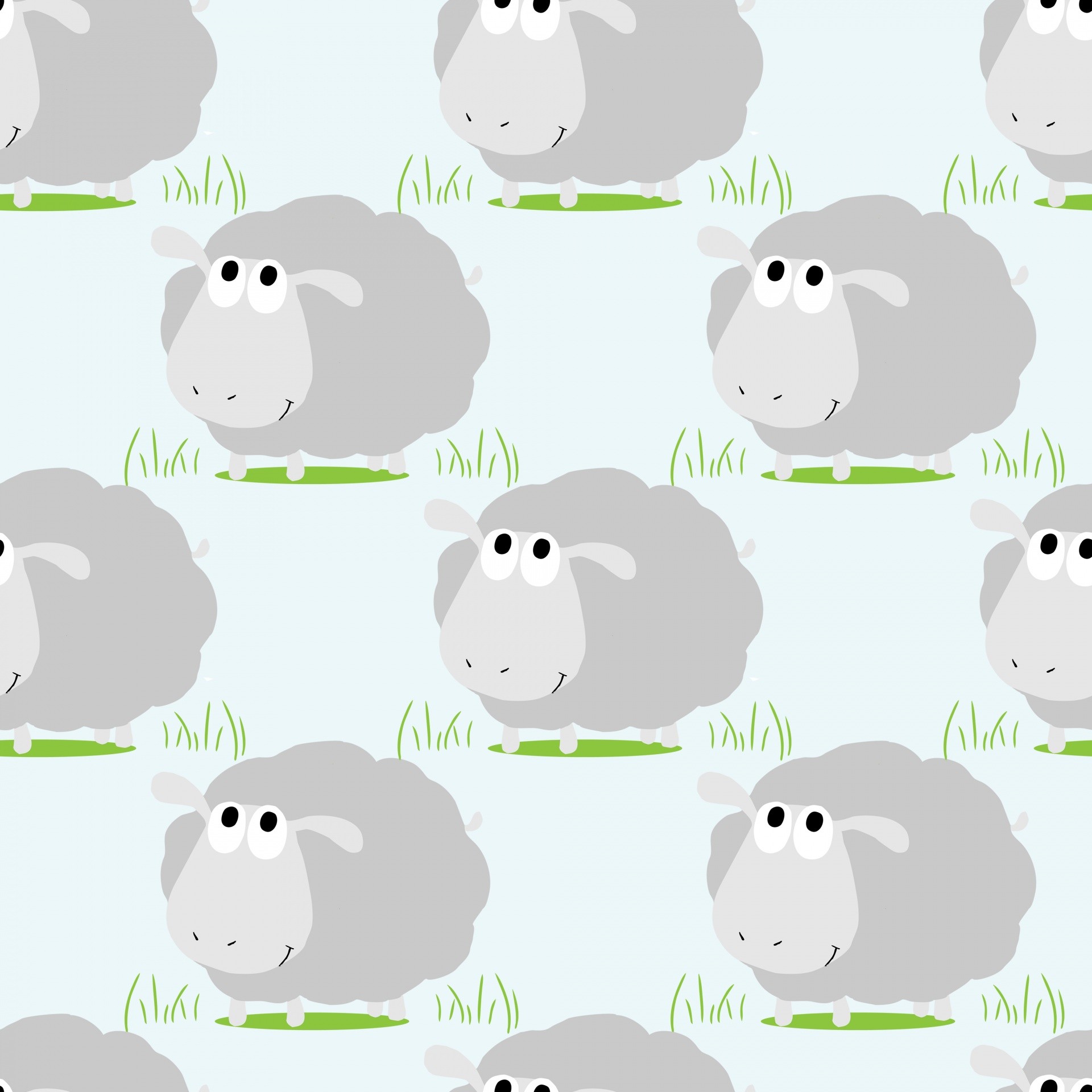 1920x1920 sheep,cartoon,illustration,wallpaper,background,pattern,seamless,cute,