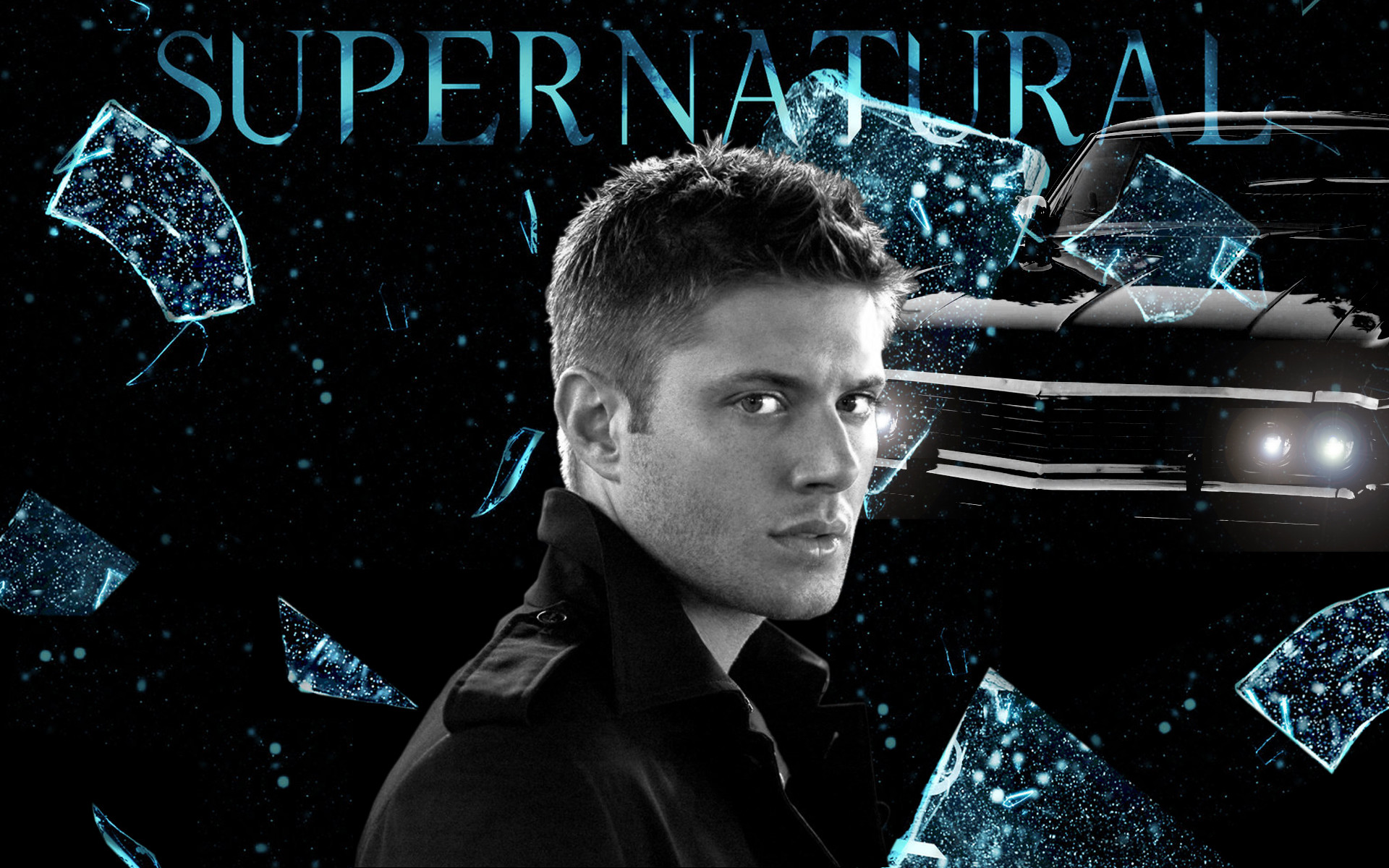 1920x1200 Dean with the car from the TV series Supernatural wallpapers and images -  wallpapers, pictures, photos