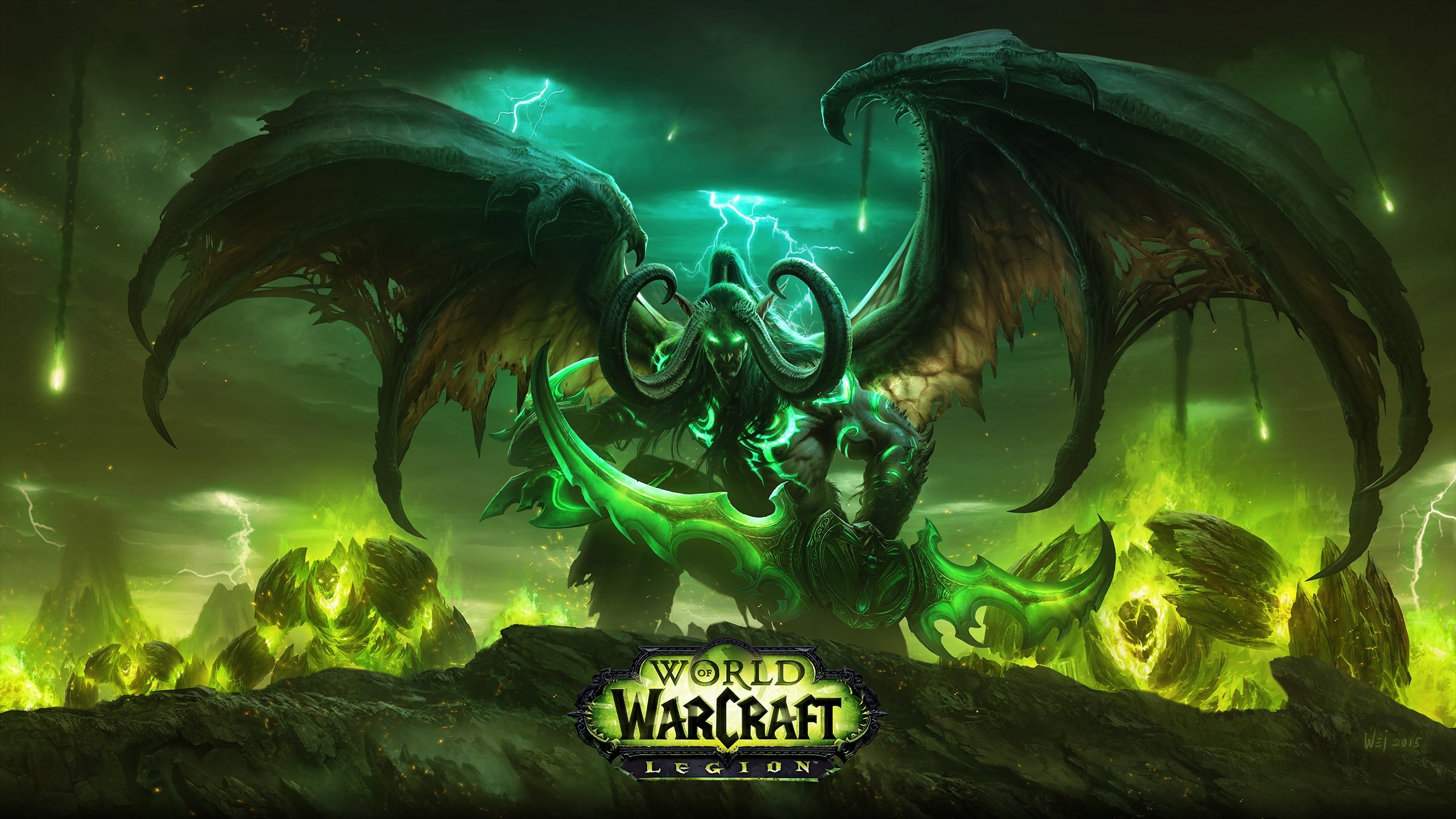 2560x1440 World of Warcraft Legion - Demon Hunter - 1920x1080 - Full HD 16/9 .