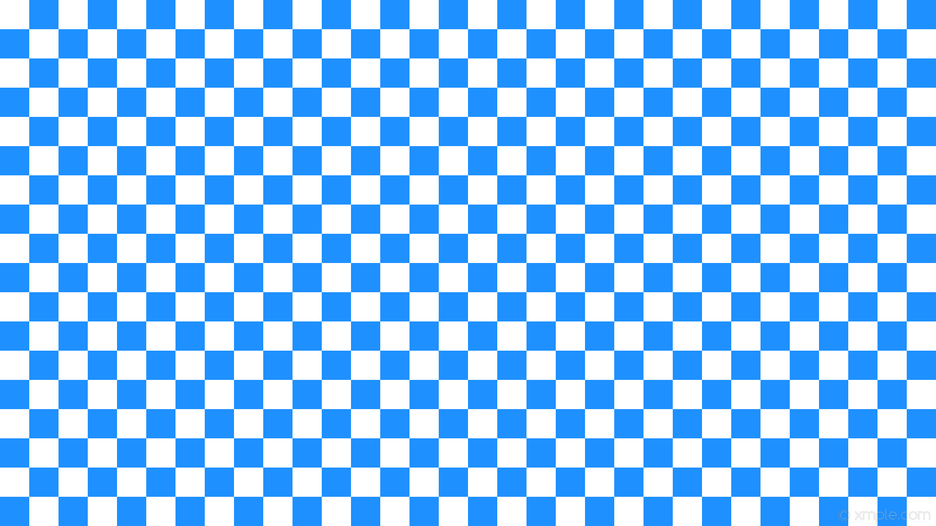 1920x1080 wallpaper blue white checkered squares dodger blue #1e90ff #ffffff diagonal  0Â° 60px