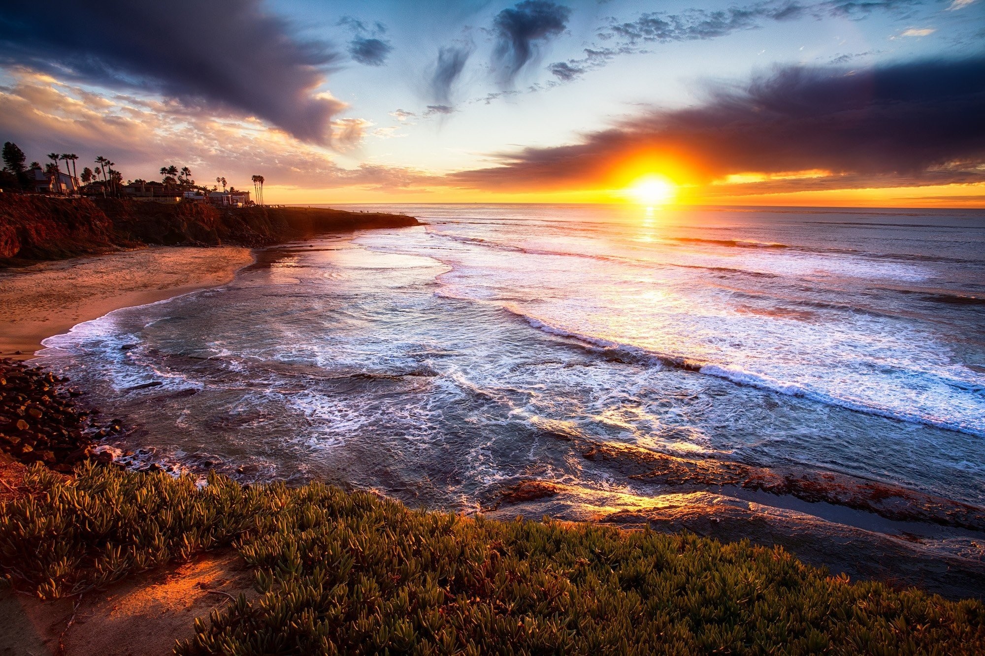 2000x1333 San Diego California sunset landscape wallpaper |  | 291354 |  WallpaperUP