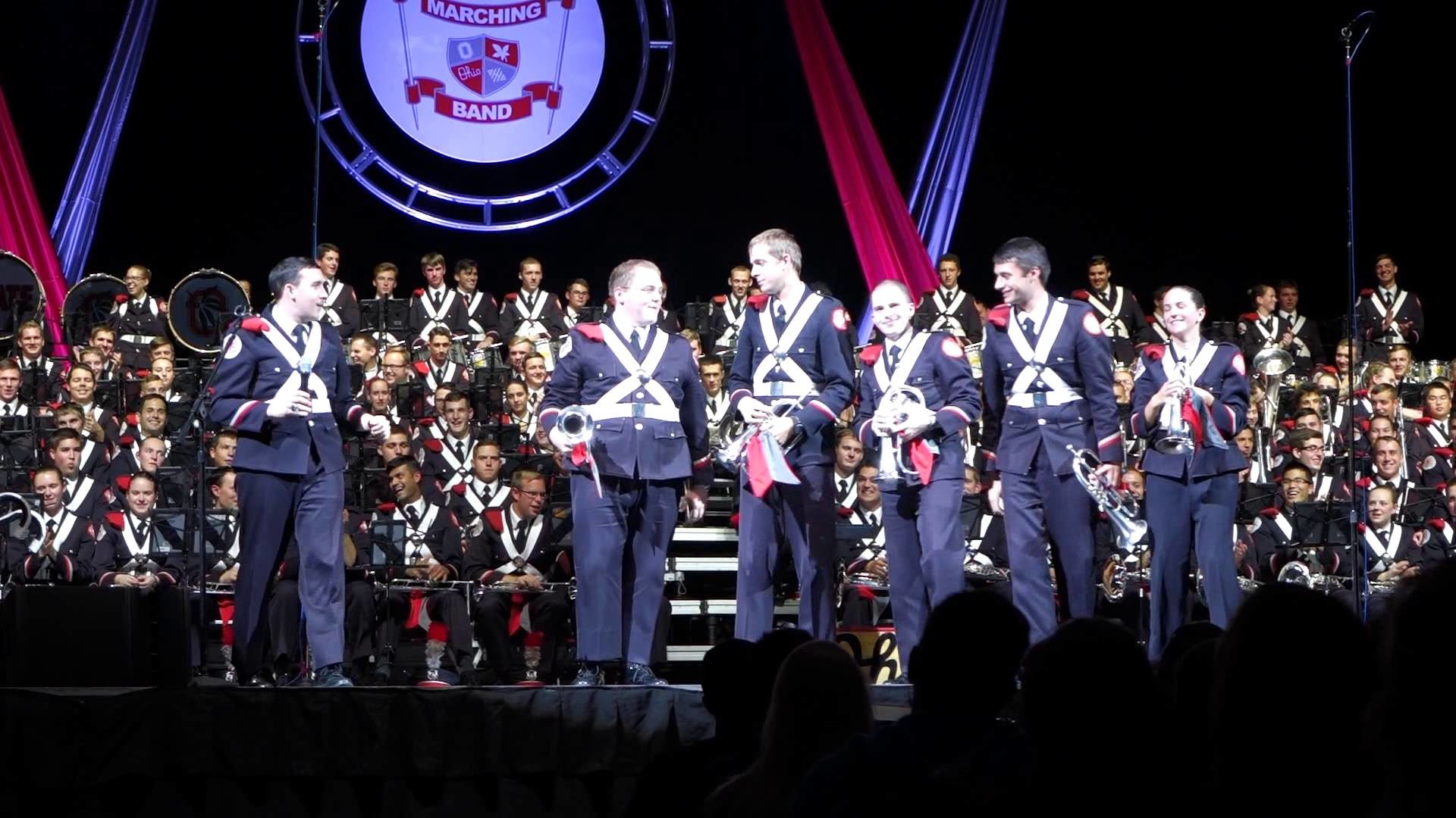 1920x1080 Horn Cheers AND Baritone Cheers with Can-Can Ohio State Marching Band  Concert 11 12 2015