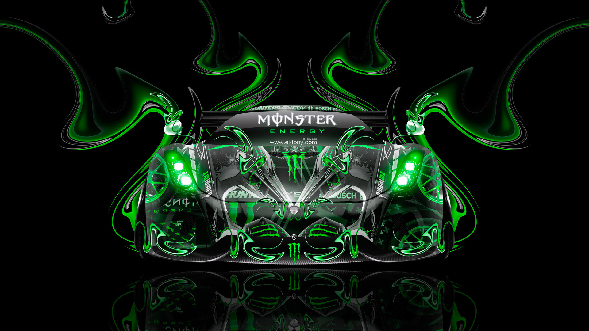 1920x1080 Monster-Energy-Koenigsegg-Regera-Front-Super-Plastic-Car-