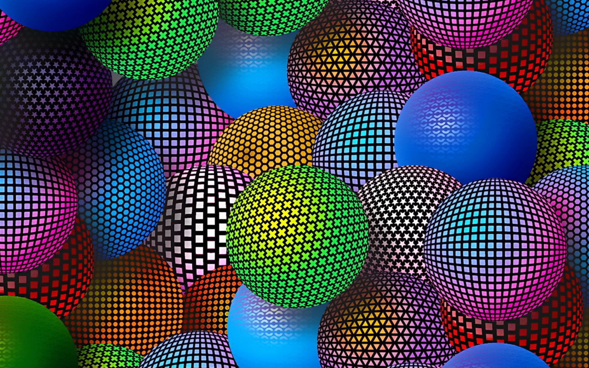 1920x1200 cool colorful glass 3d background pc
