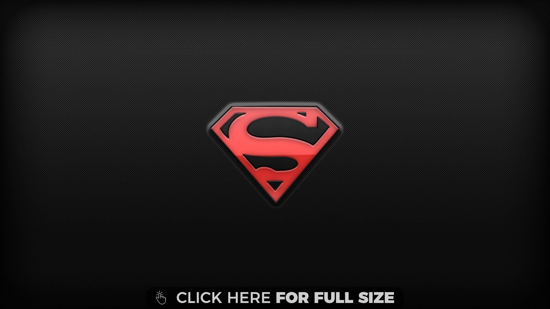 1920x1080 Background Carbon Superman Front Logo