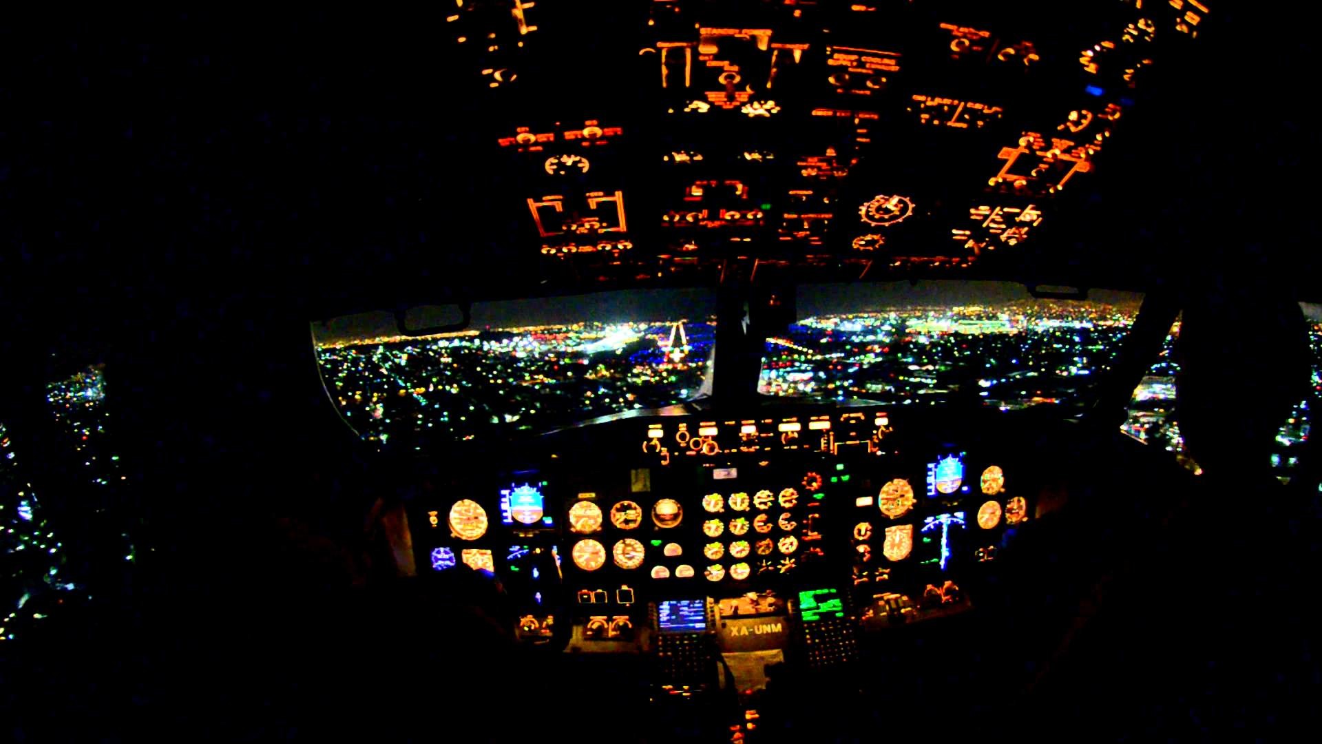 Wallpaper Cockpit.