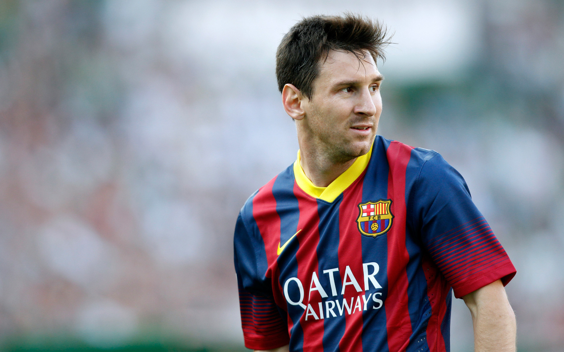 1920x1200  wallpaper Lionel Messi, sports, footballer