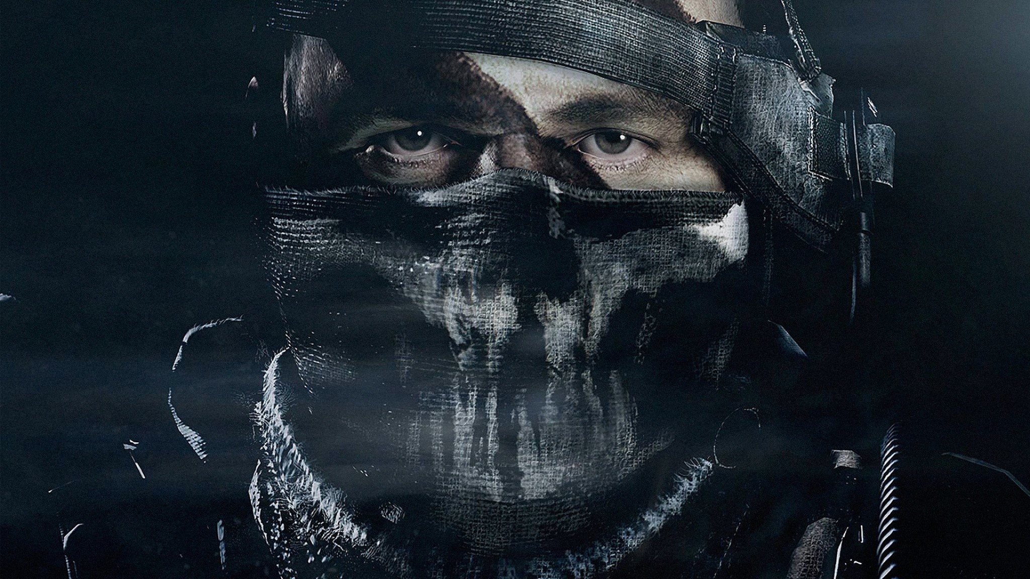 2048x1152 Preview wallpaper call of duty ghosts, game, activision, infinity ward,  soldiers,