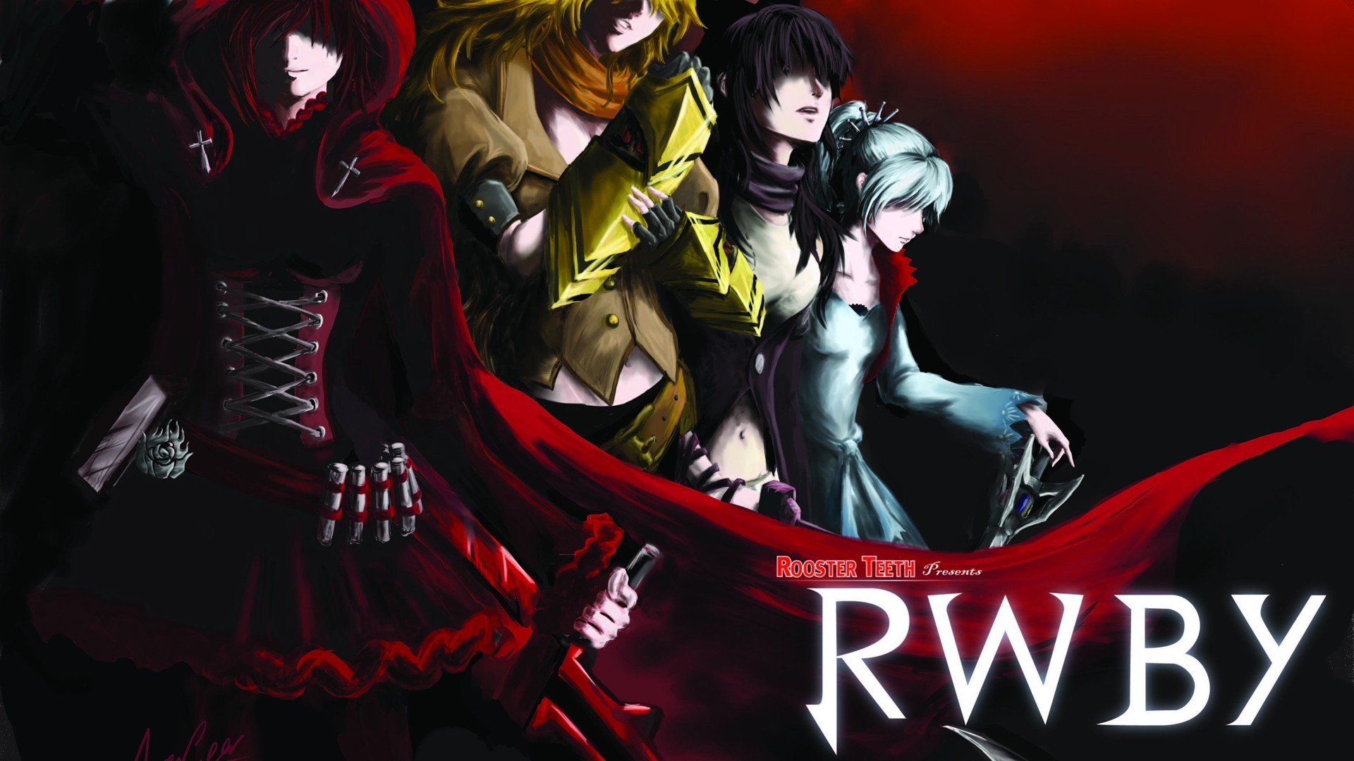 1920x1080 ... Ruby Rose RWBY 4K Wallpapers | HD Wallpapers ...